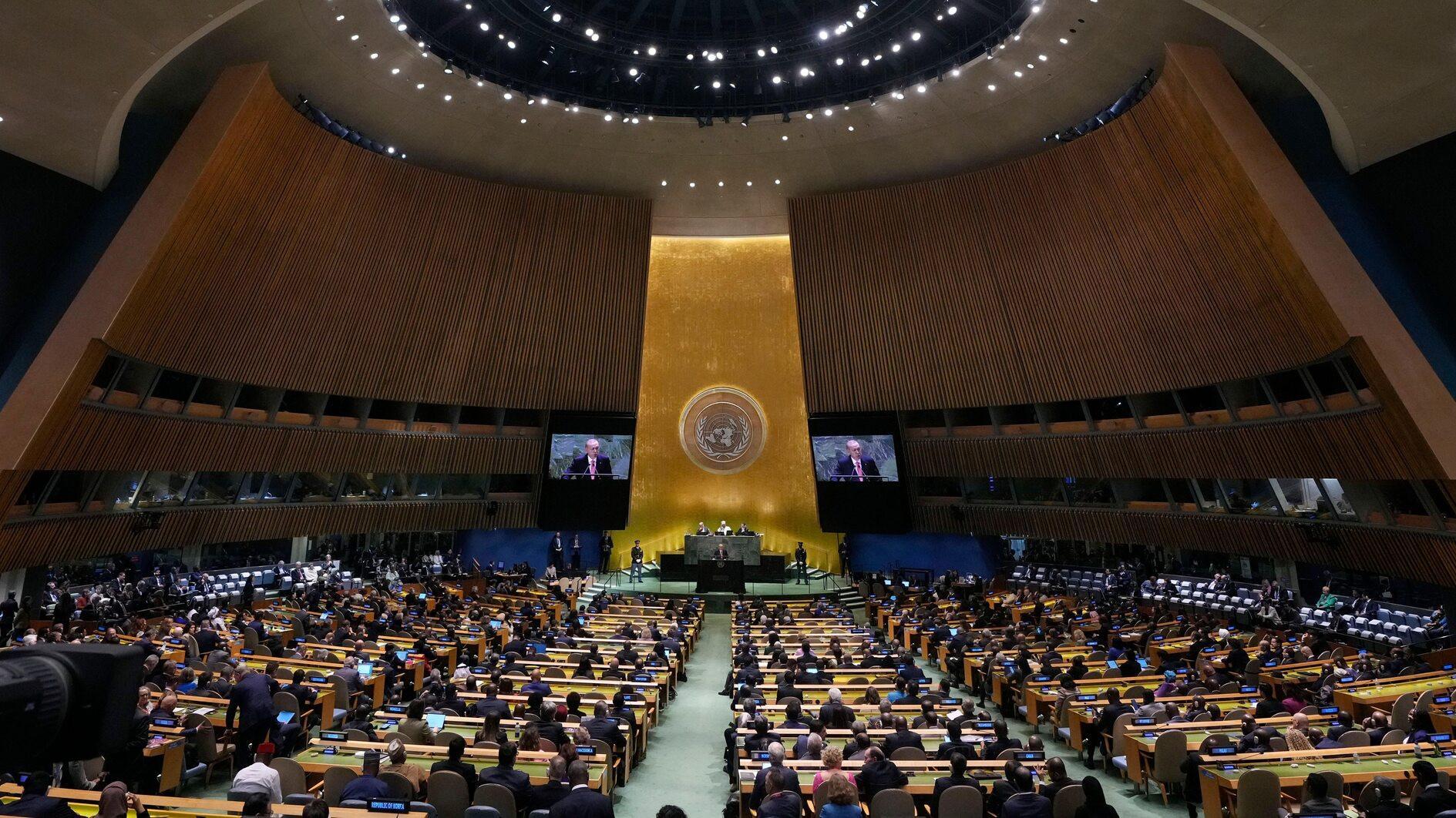 World leaders at UN warn against full-scale war over Israeli aggression