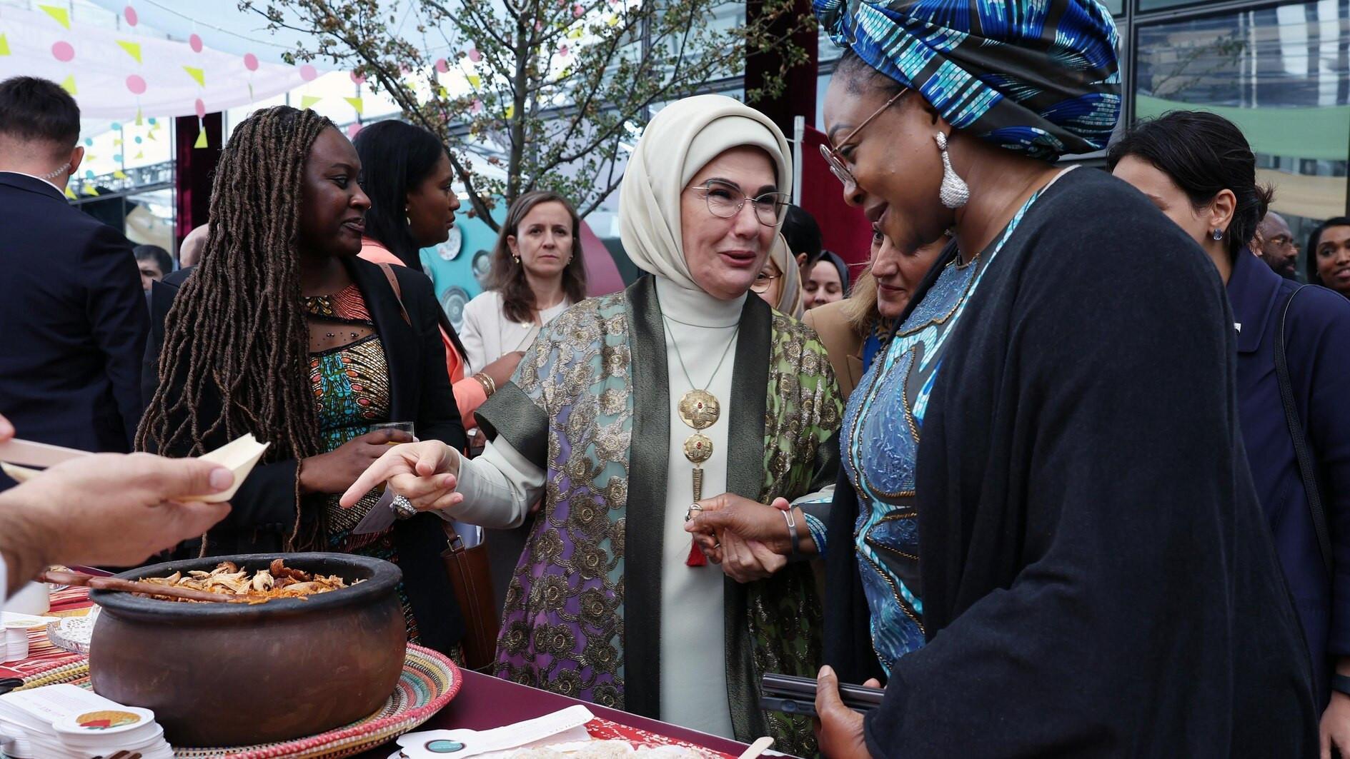 First lady wraps up New York visit, promotes cultural diplomacy