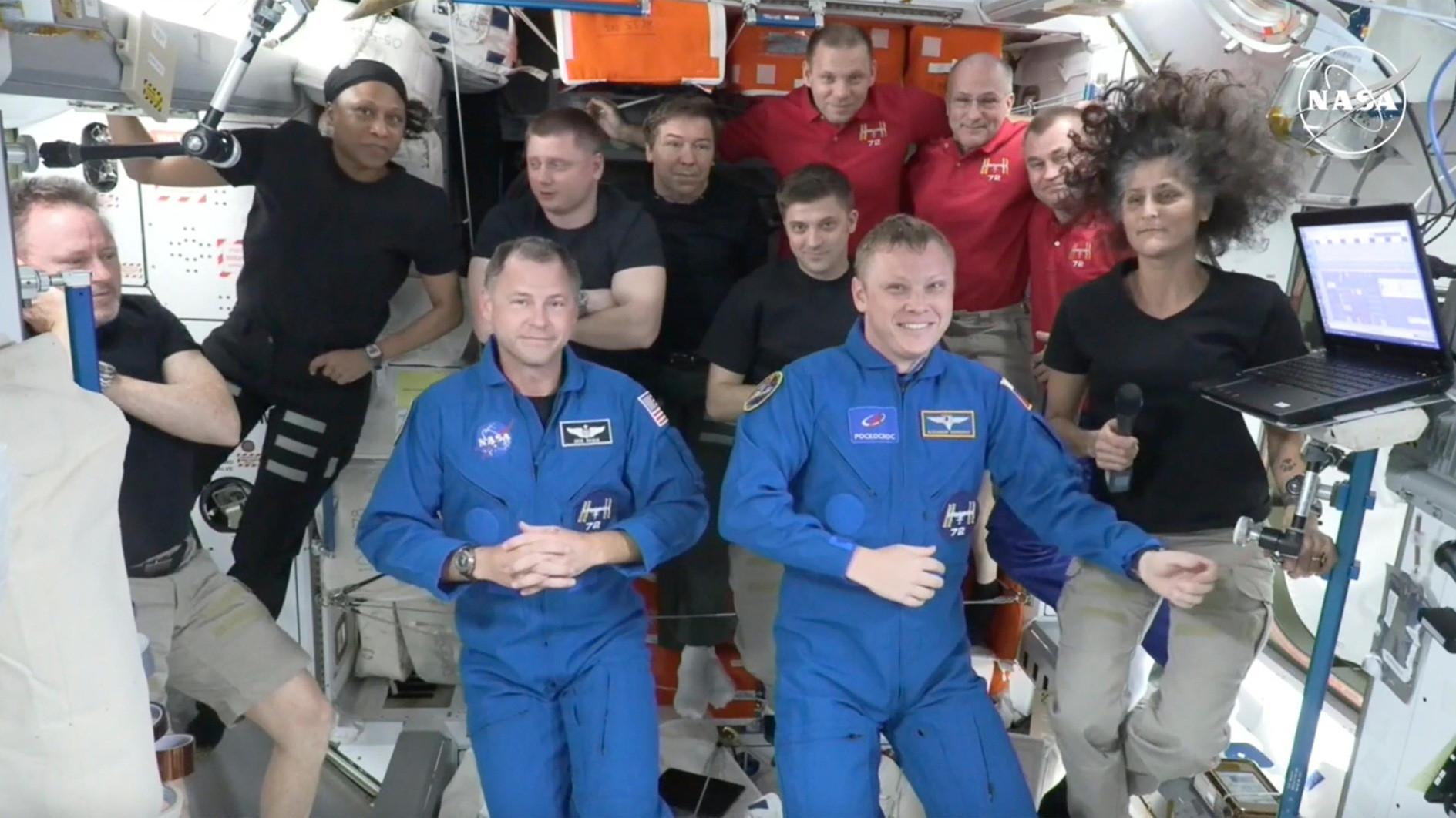 SpaceX mission reaches ISS for stranded astronauts