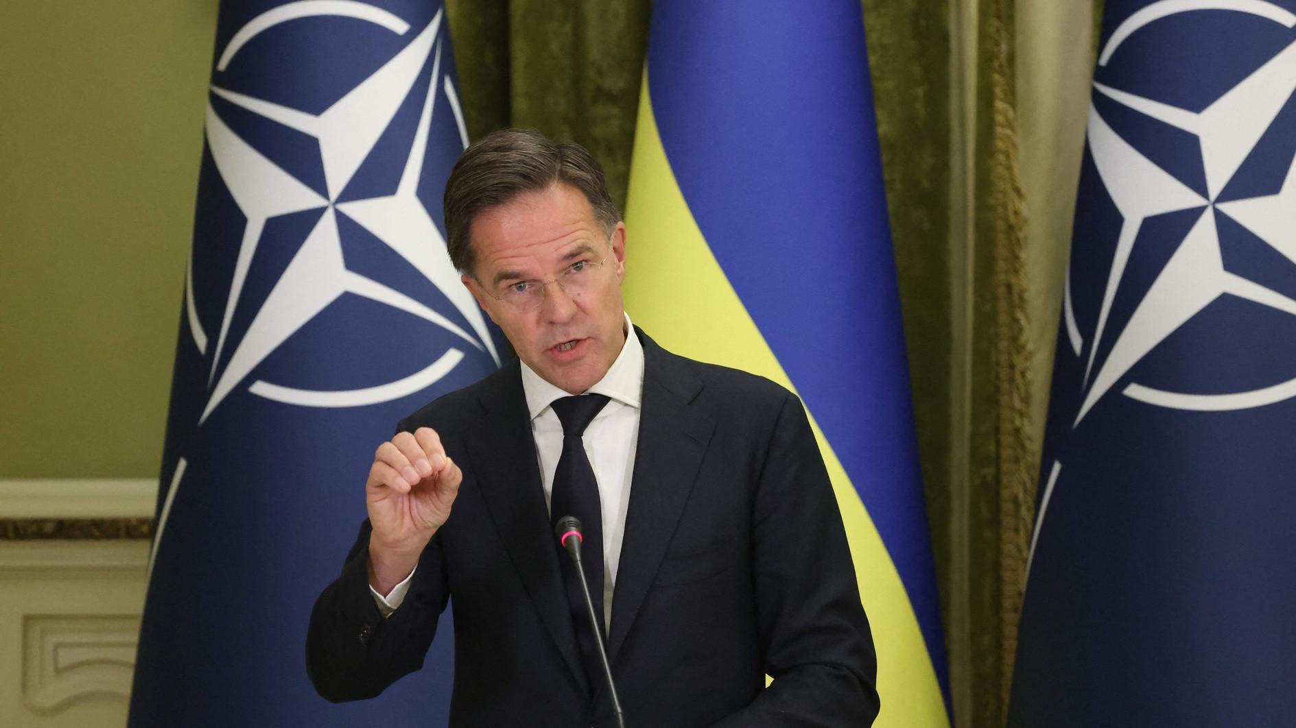 NATOs Rutte visits Kiev in maiden trip as alliance chief