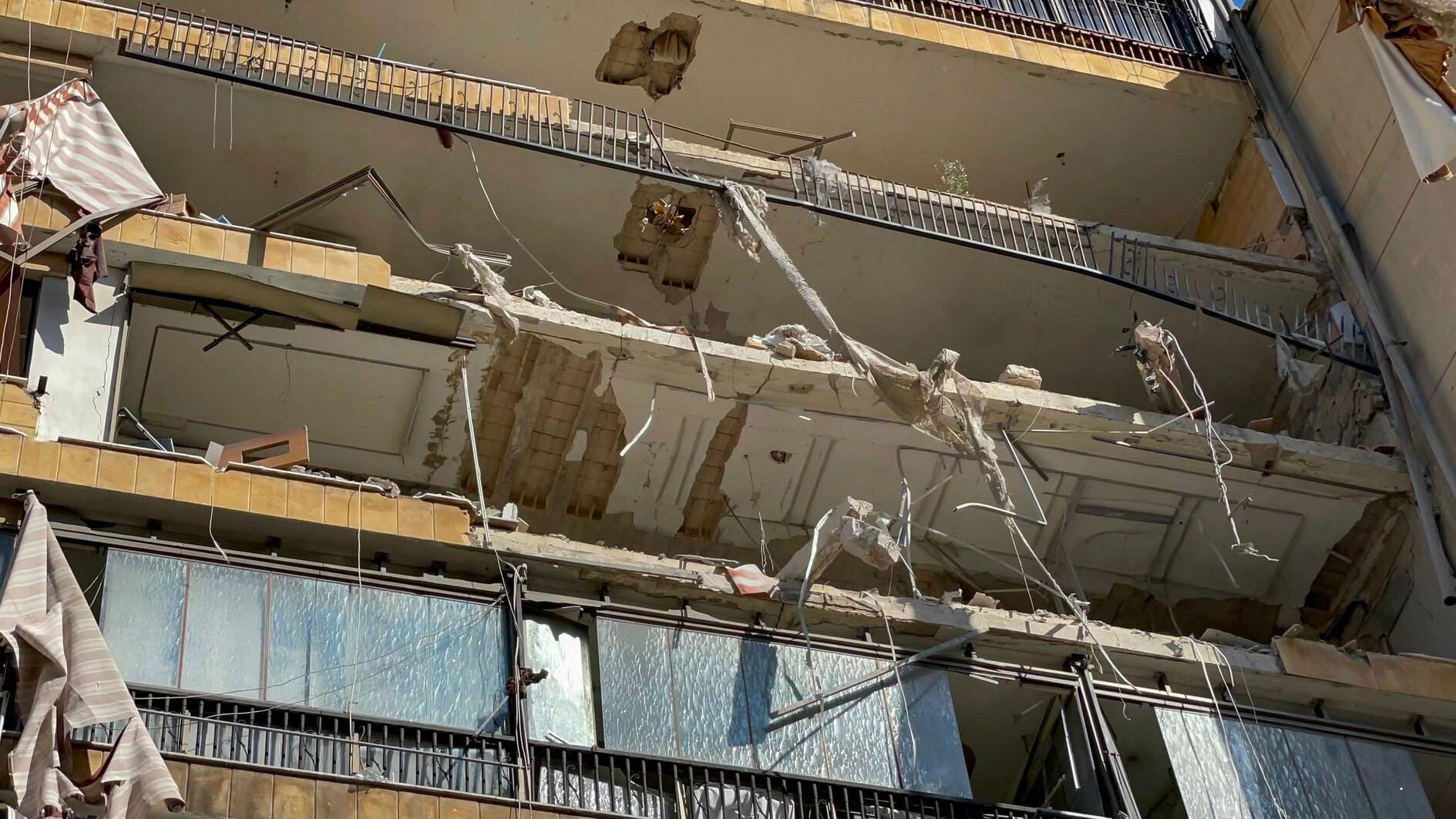 Israel says strikes Hezbollah intel HQ in Beirut
