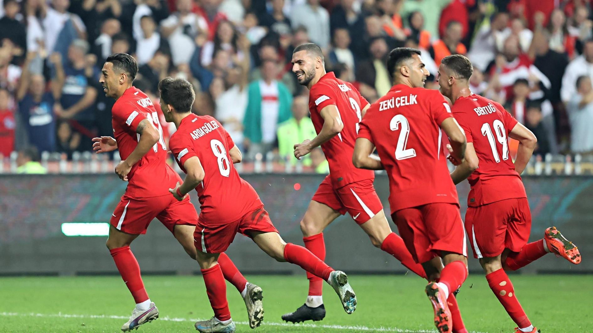 Türkiye secures narrow win against Montenegro in Nations League