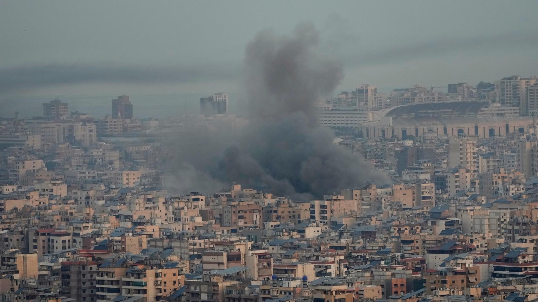 Israel strikes Beirut after rejecting ceasefire