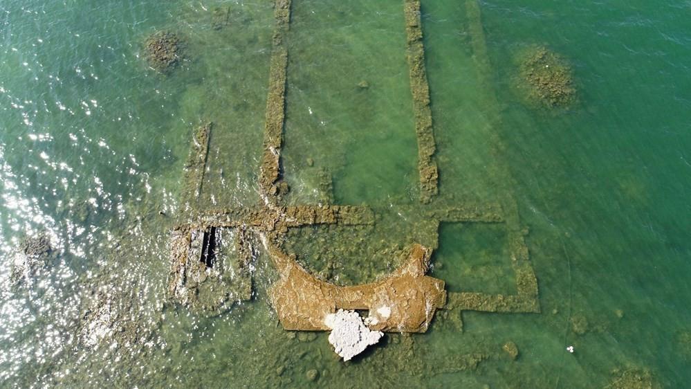 Underwater basilica in İznik Lake damaged in earthquake