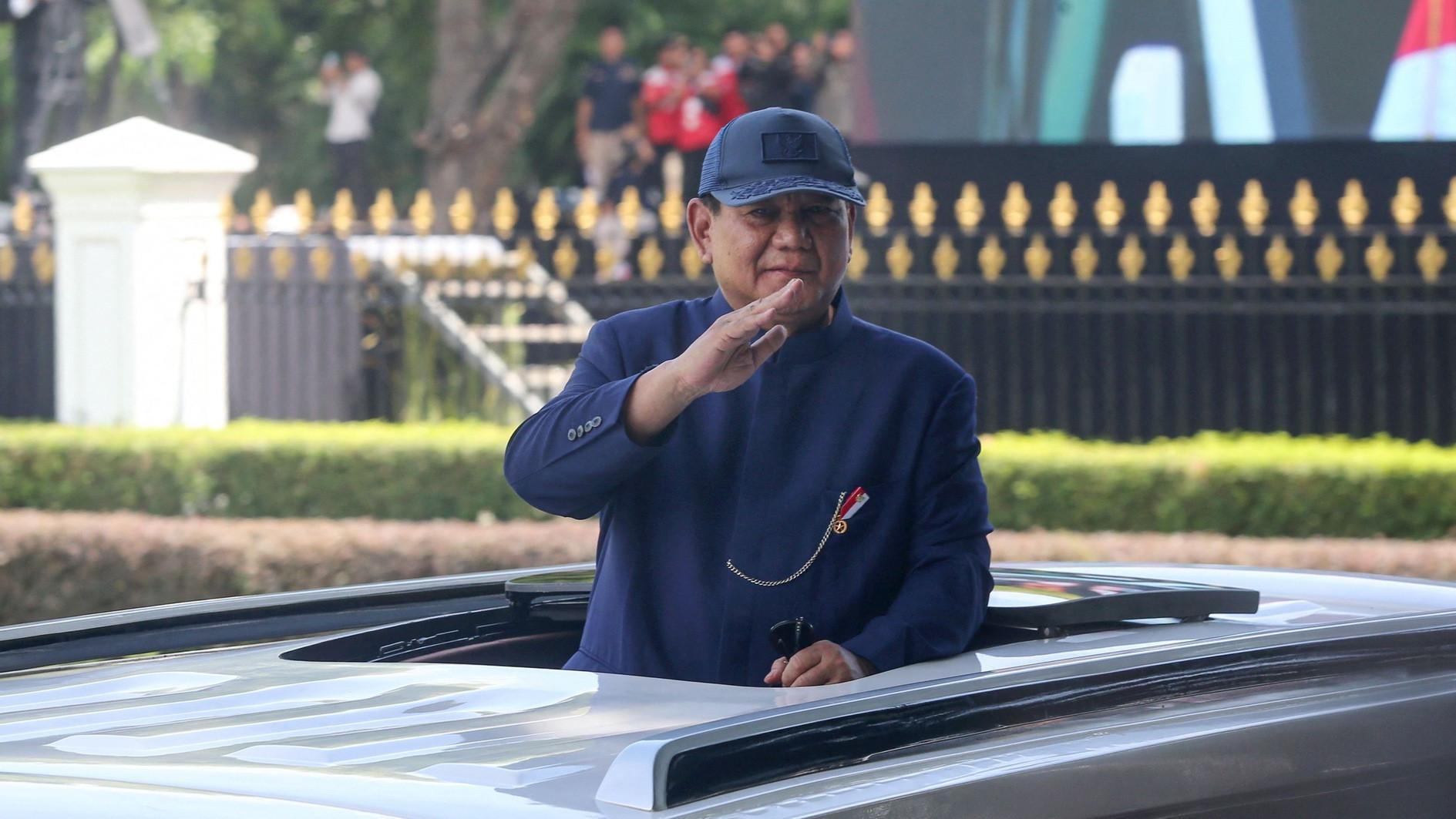 Prabowo takes office as Indonesian president