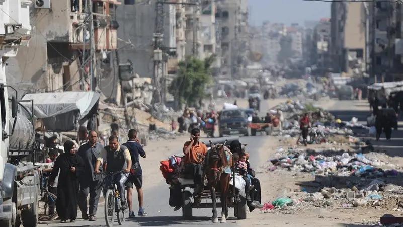 Rescuers say halting work in north Gaza after Israel threats