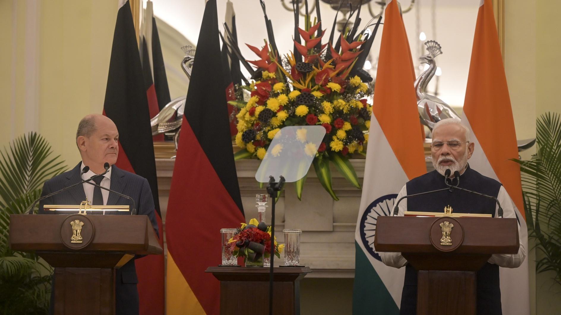 India, Germany look to bolster ties as Scholz visits New Delhi