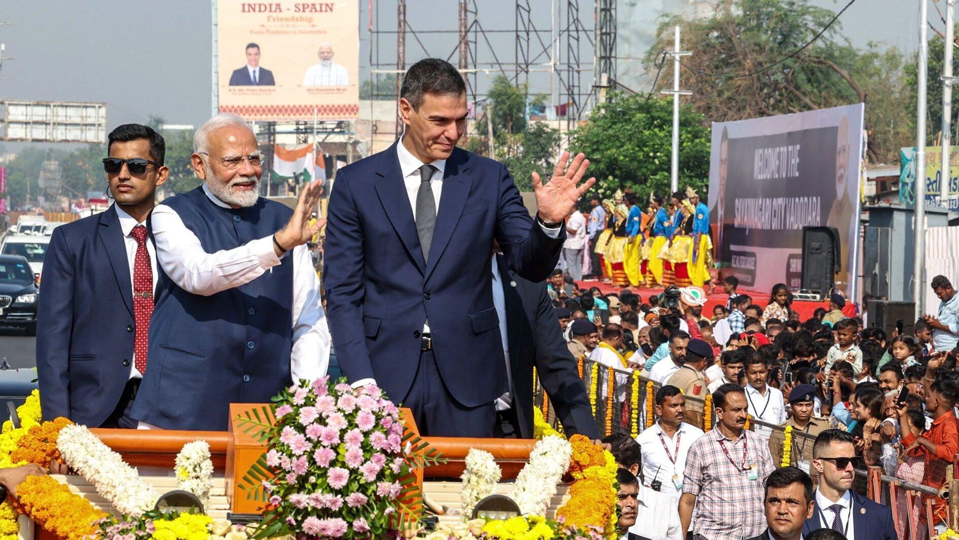 Spanish PM Sanchez in India seeking to bolster trade ties