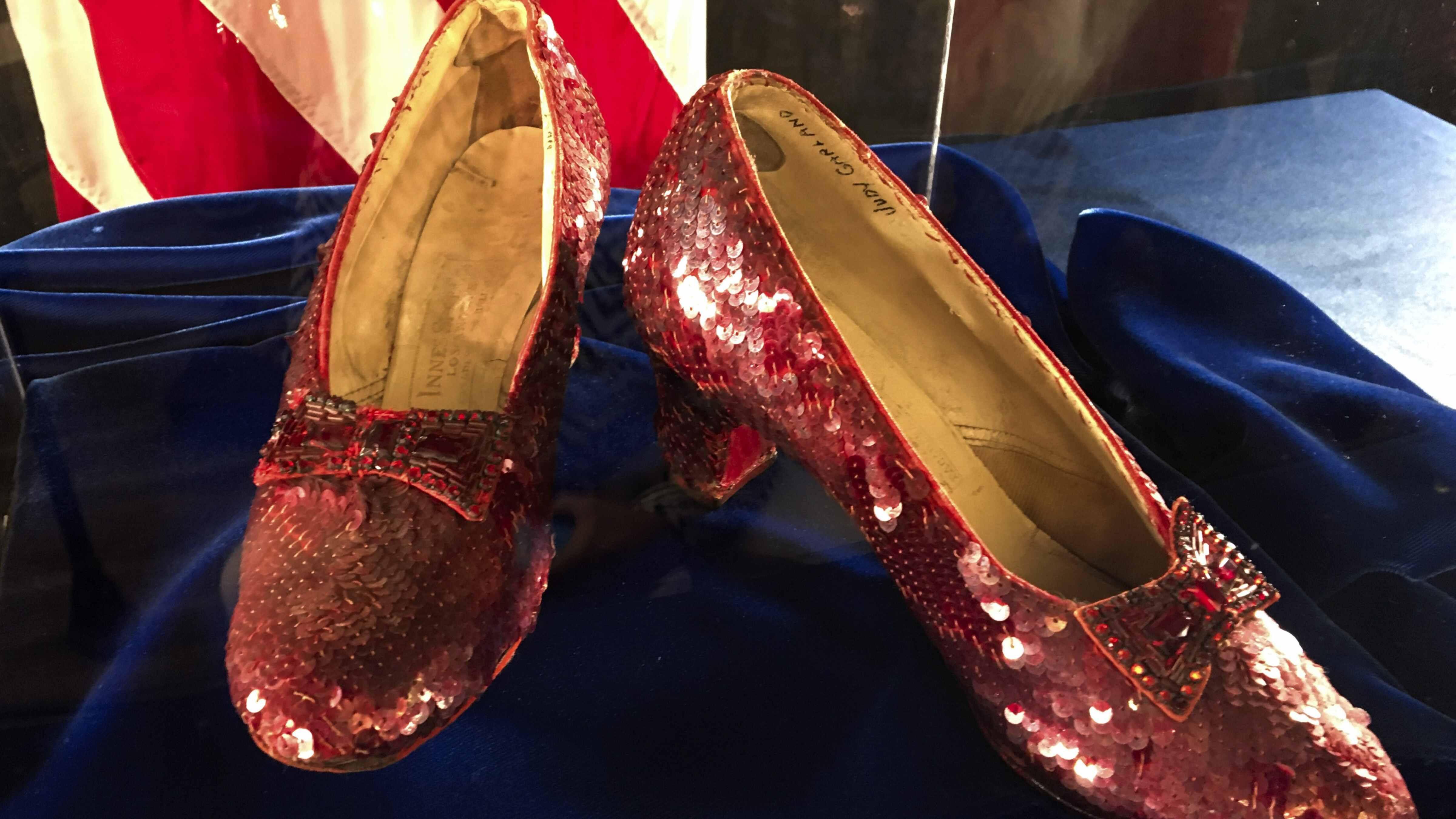 Ruby slippers from The Wizard of Oz for sale