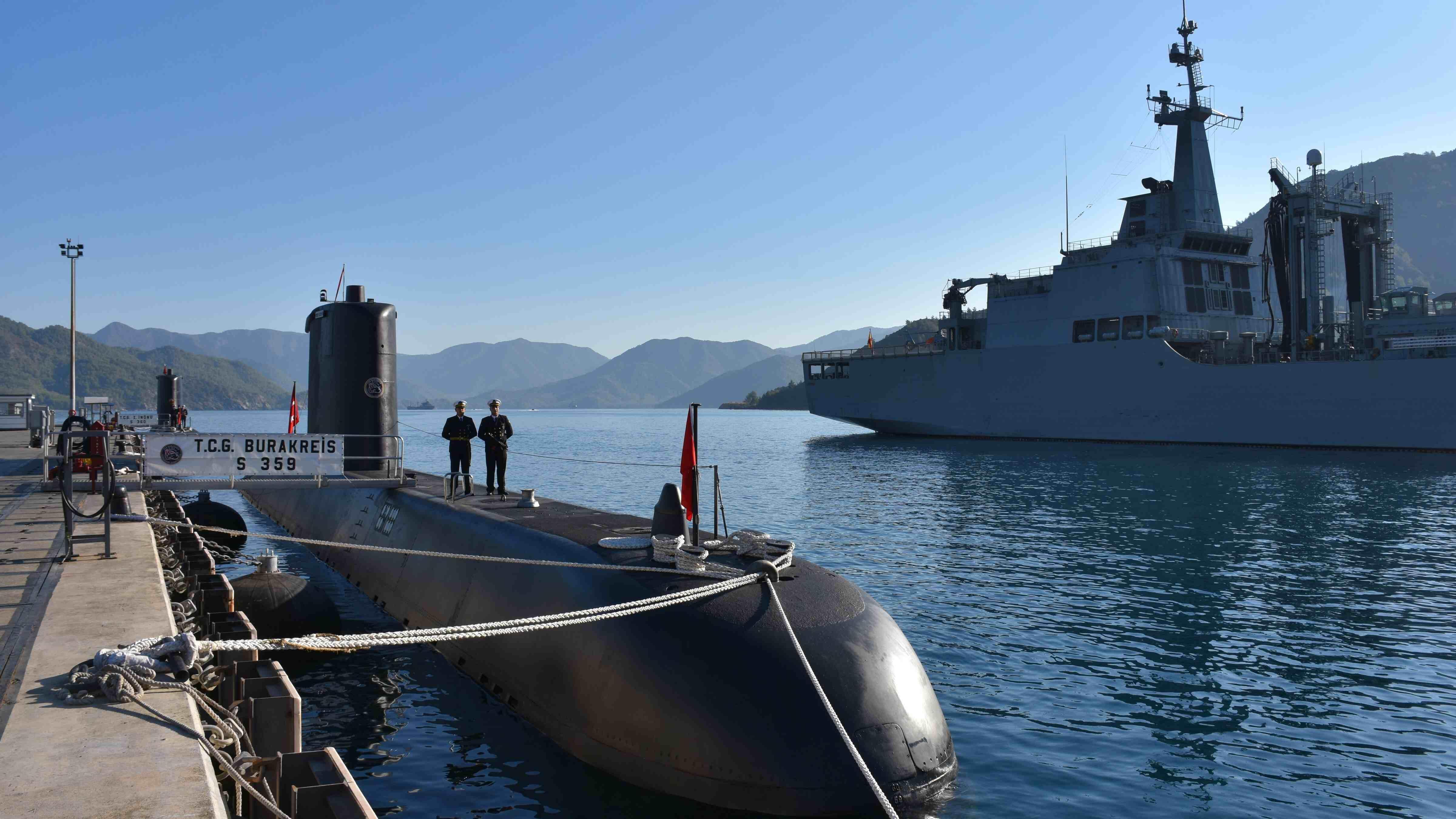 Turkish navy conducts major exercise in Eastern Mediterranean