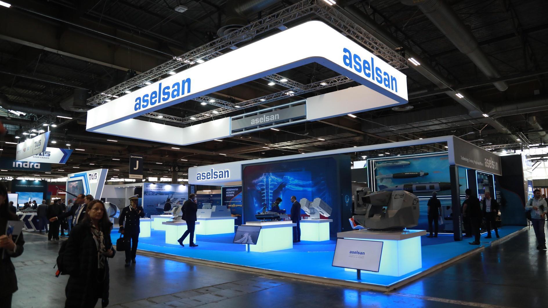 Aselsan showcases naval defense capabilities at Euronaval