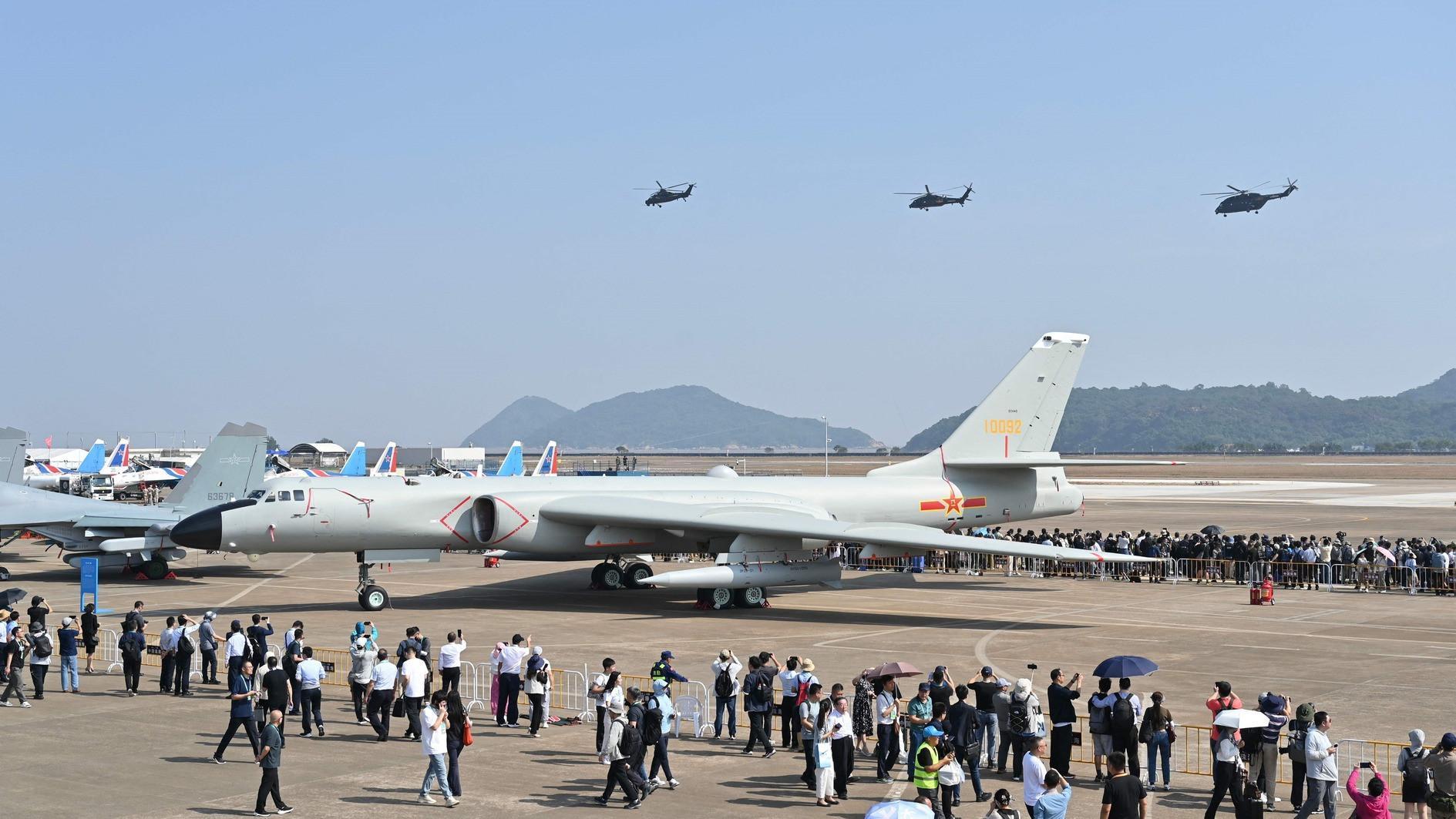 Chinas largest air show starts with fighter jets, attack drones