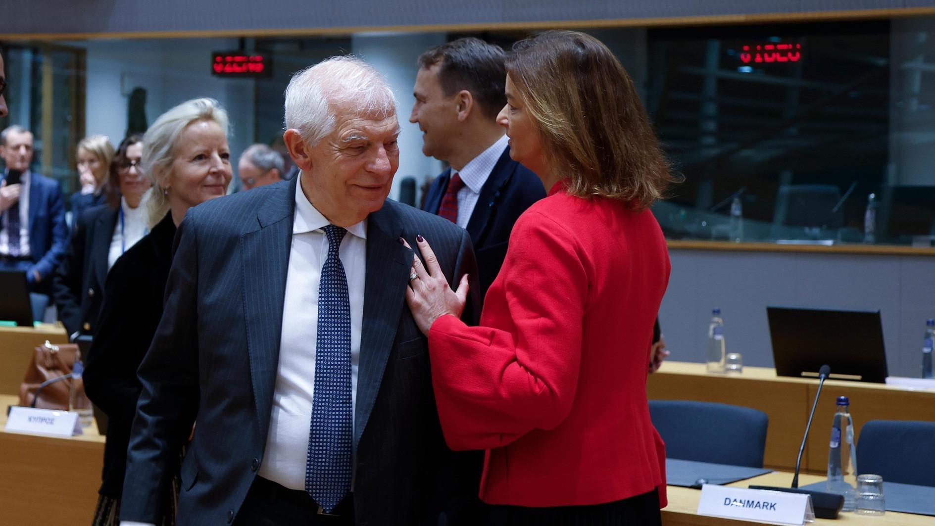 EU foreign ministers reject suspension of Israel dialogue