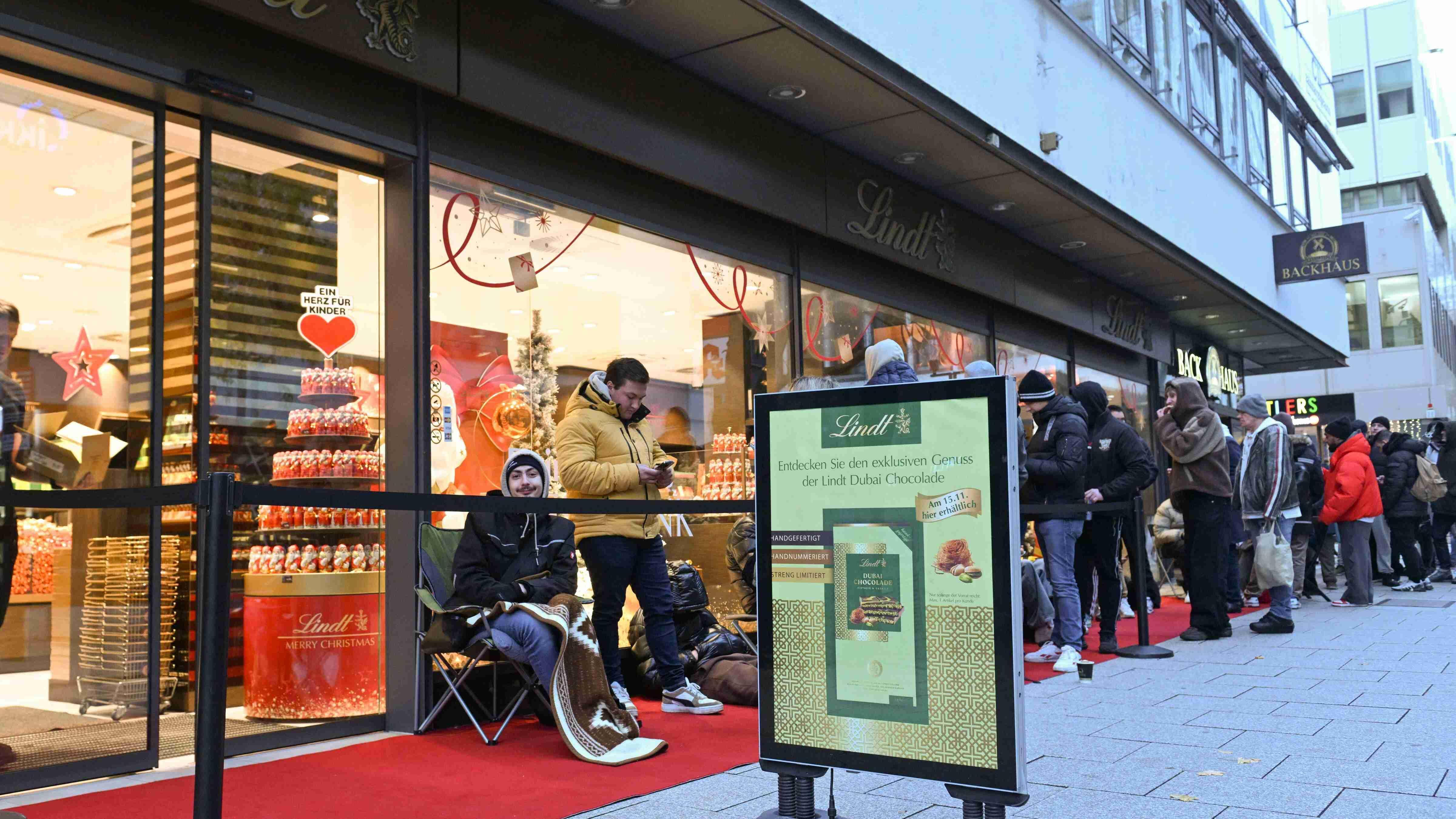 Germany goes nuts for viral pistachio chocolate