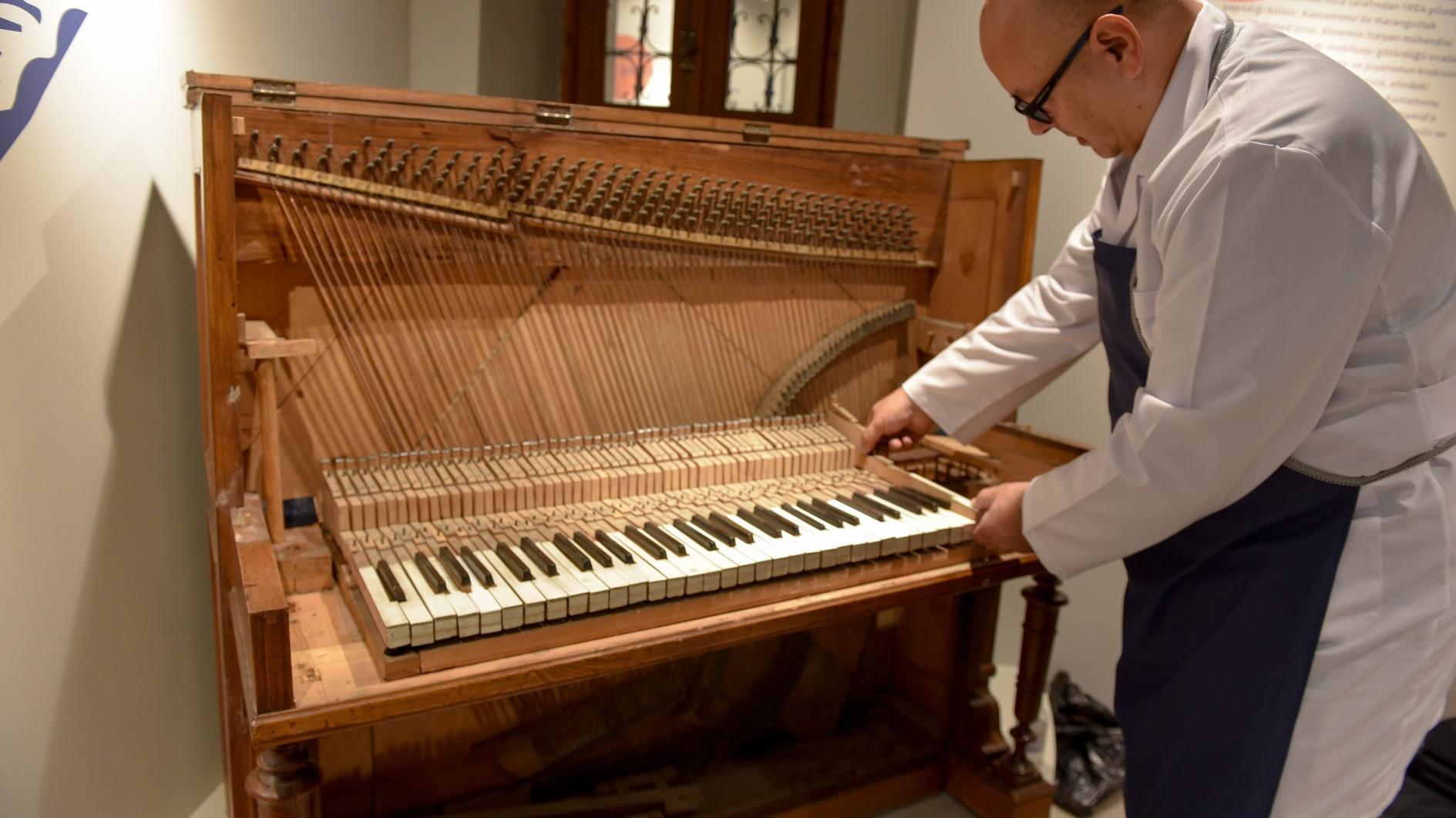 Türkiye’s first piano restored to former glory