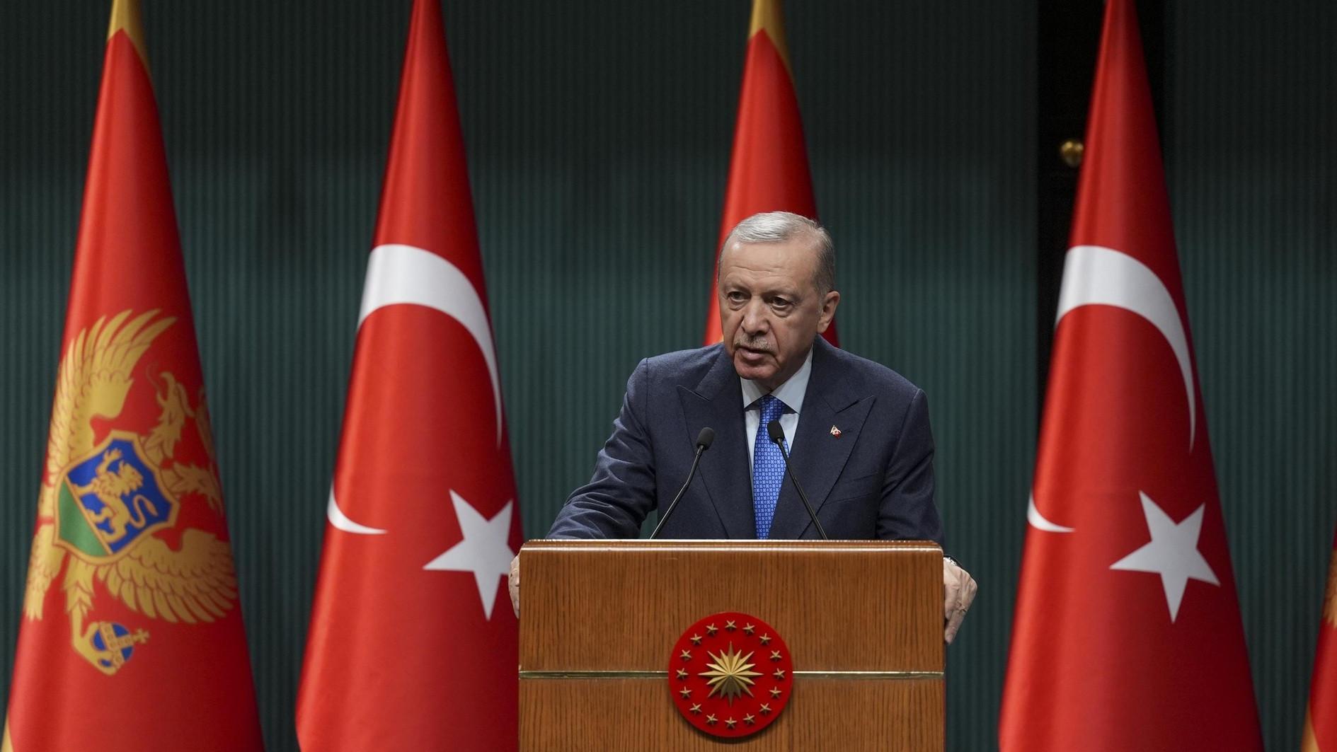 Türkiye closely following developments in Syria, taking necessary measures: Erdoğan