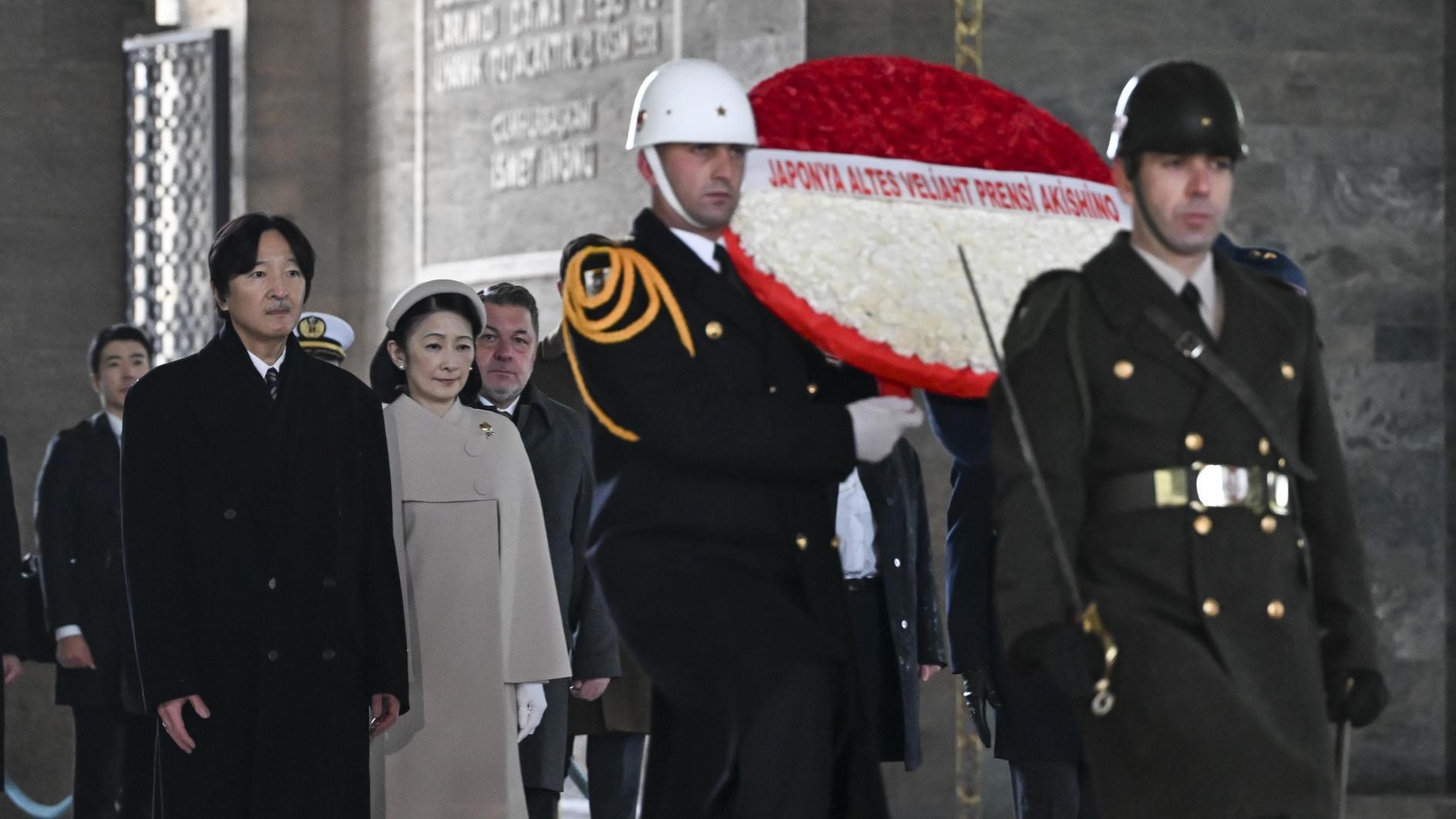 Japanese royal couple visits Atatürks mausoleum