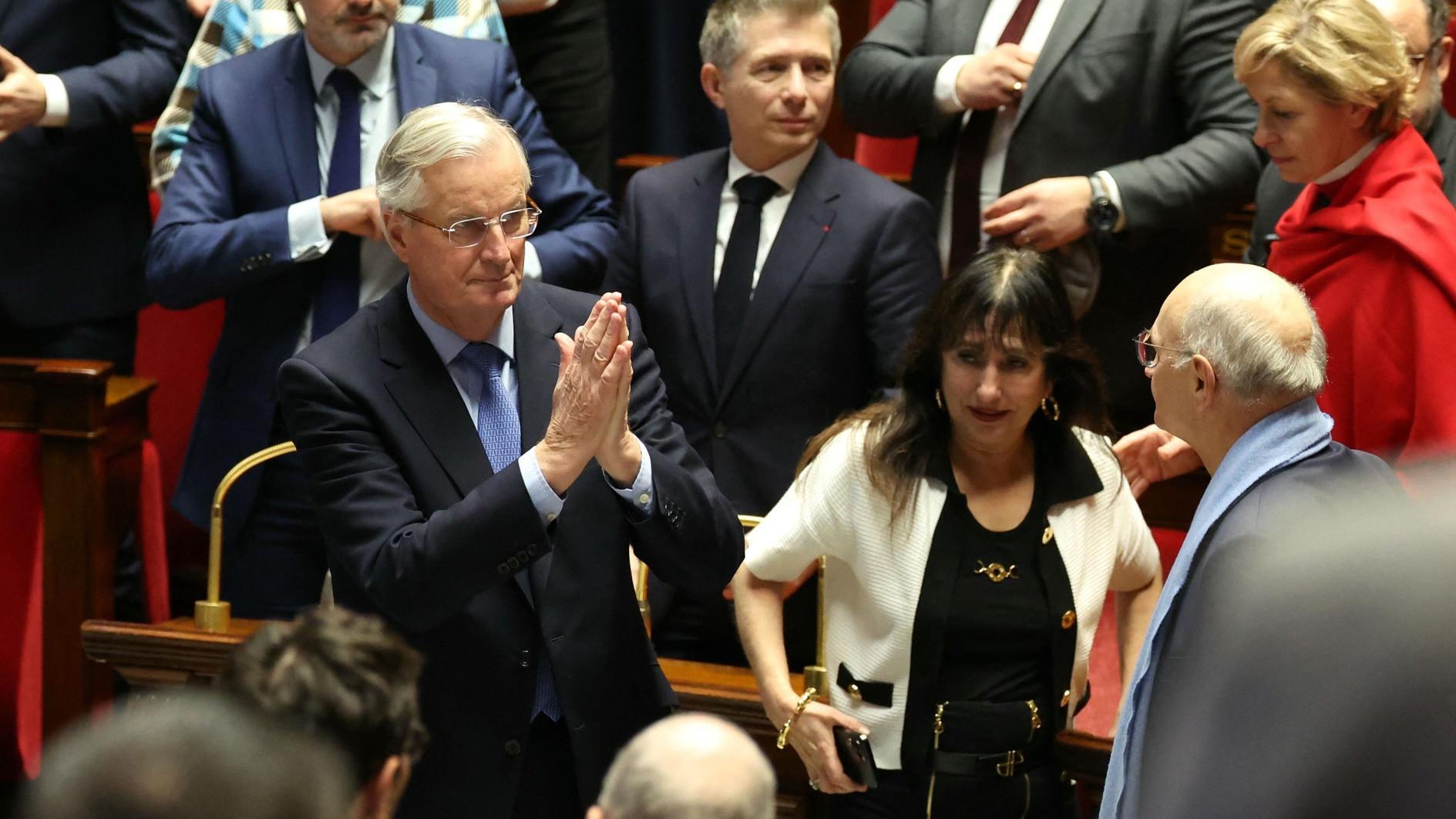 French government falls in historic no-confidence vote