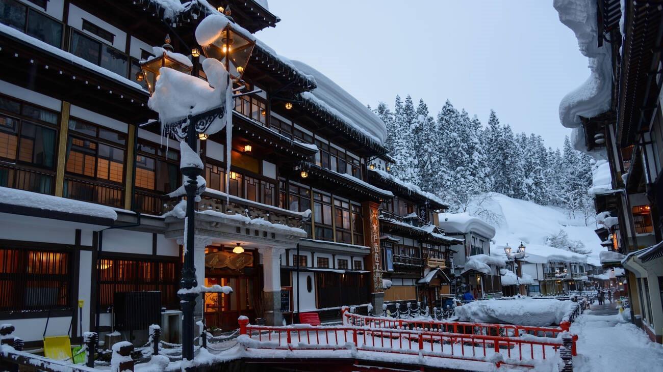 Picturesque Japan hot spring town limits day trippers