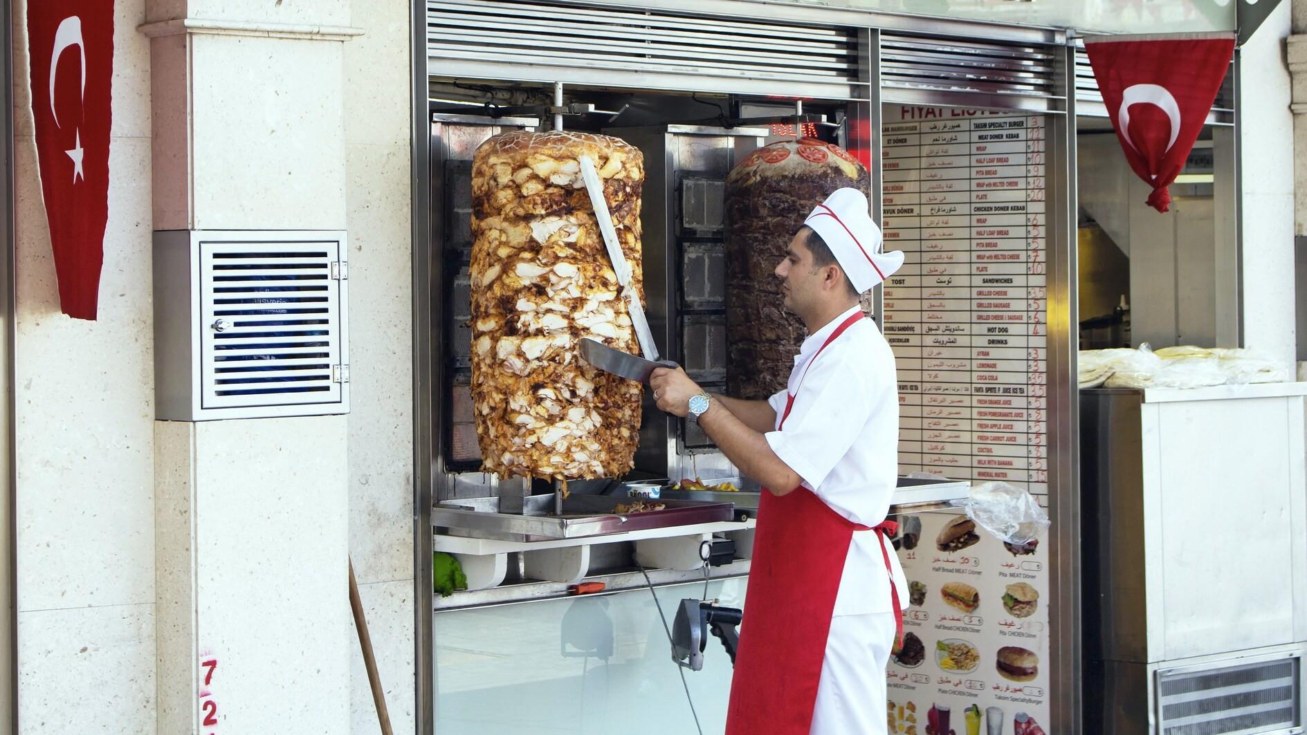 Chicken döner wrap tops online food orders