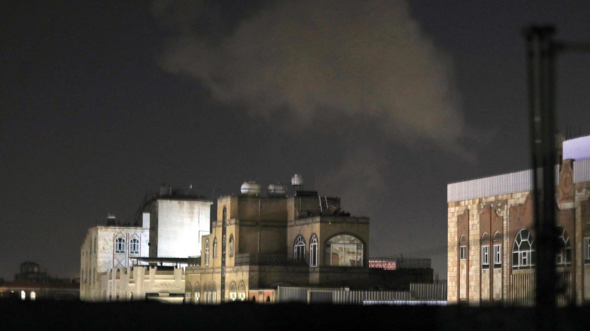 Israel says intercepted missile from Yemen, day after Sanaa hit with strikes