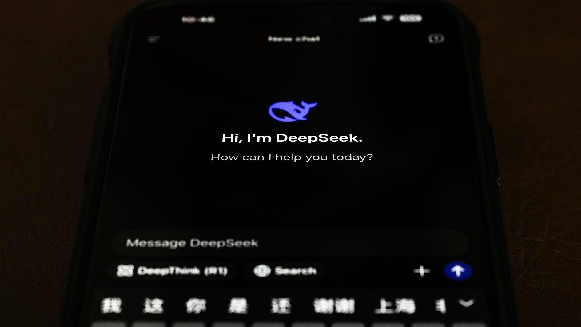 Trump warns of wake-up call as low-cost Chinese AI DeepSeek jolts sector