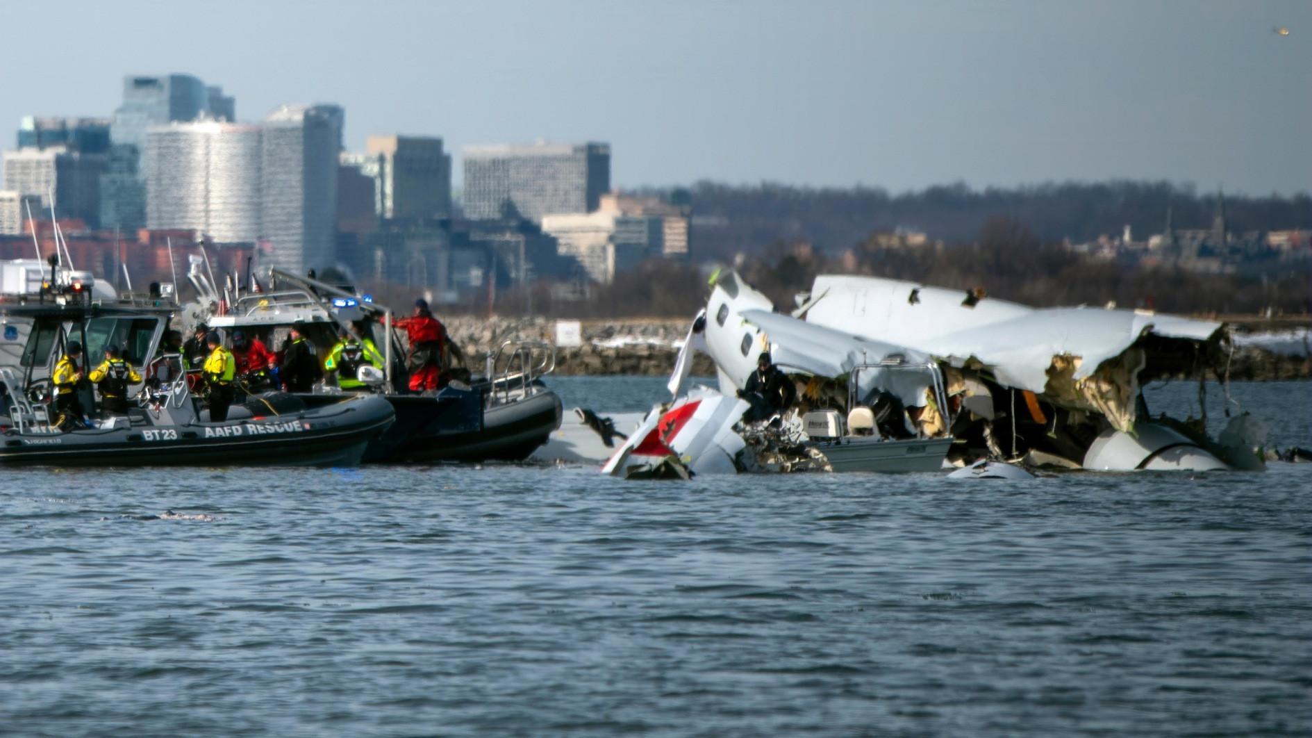Trump blames deadly Washington air collision on diversity