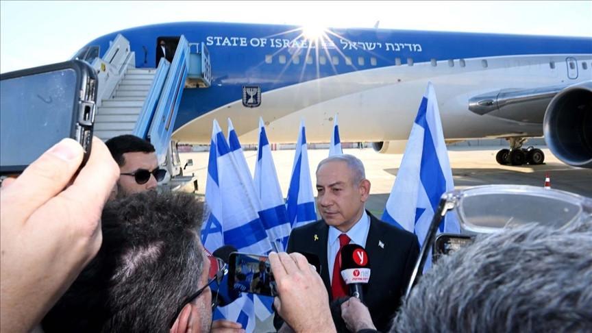 Israeli PM departs for US to meet with Trump