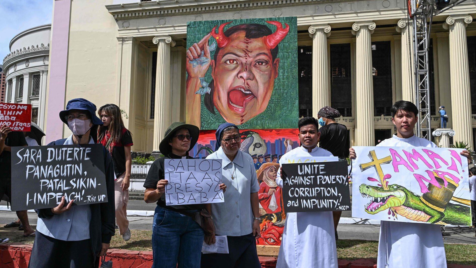 Philippine House votes to impeach VP Sara Duterte