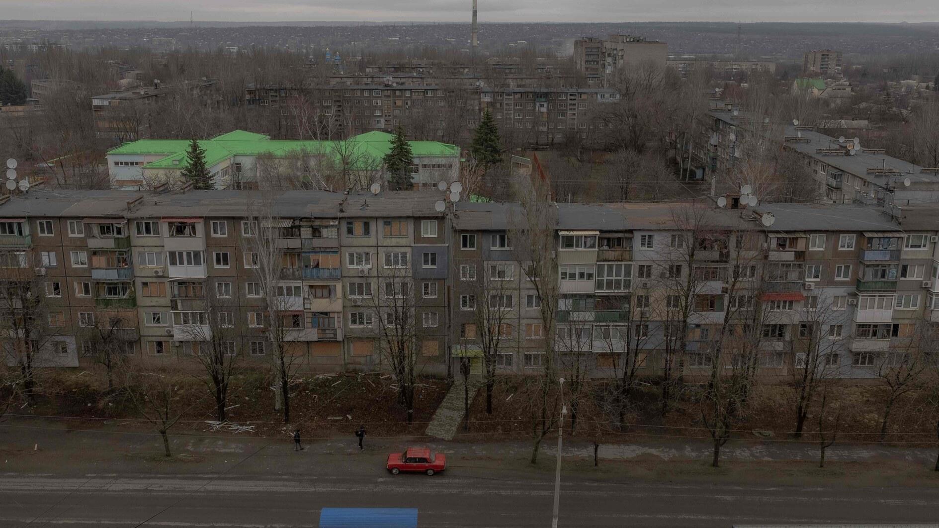 Russian drone attack cuts power in central Ukraine
