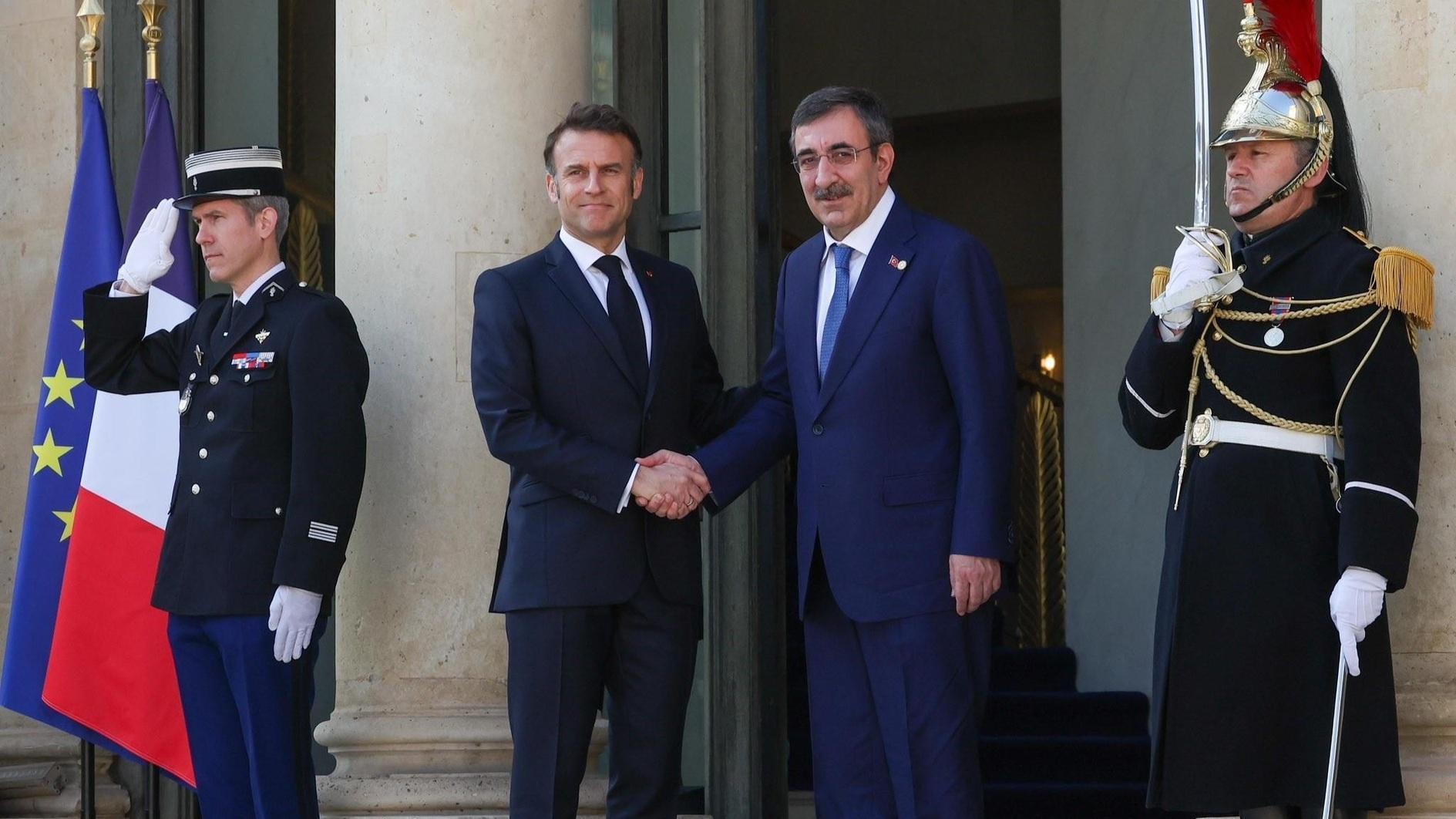 Türkiye an inseparable part of process, VP Yılmaz says after Paris talks on Ukraine