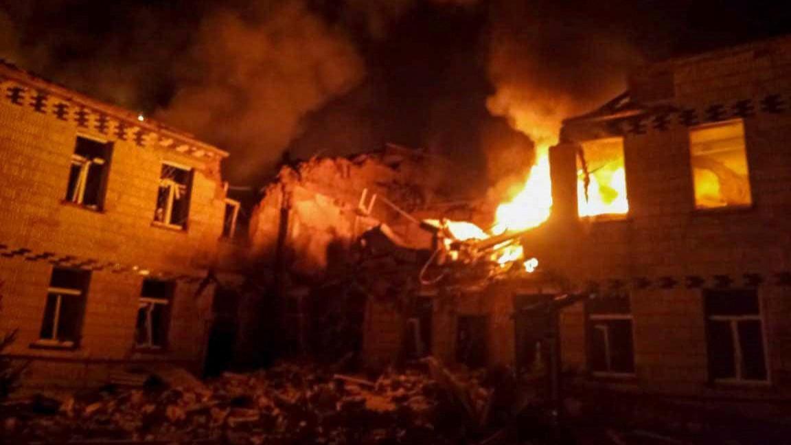 Ukraine accuses Russia of war crime with military hospital strike