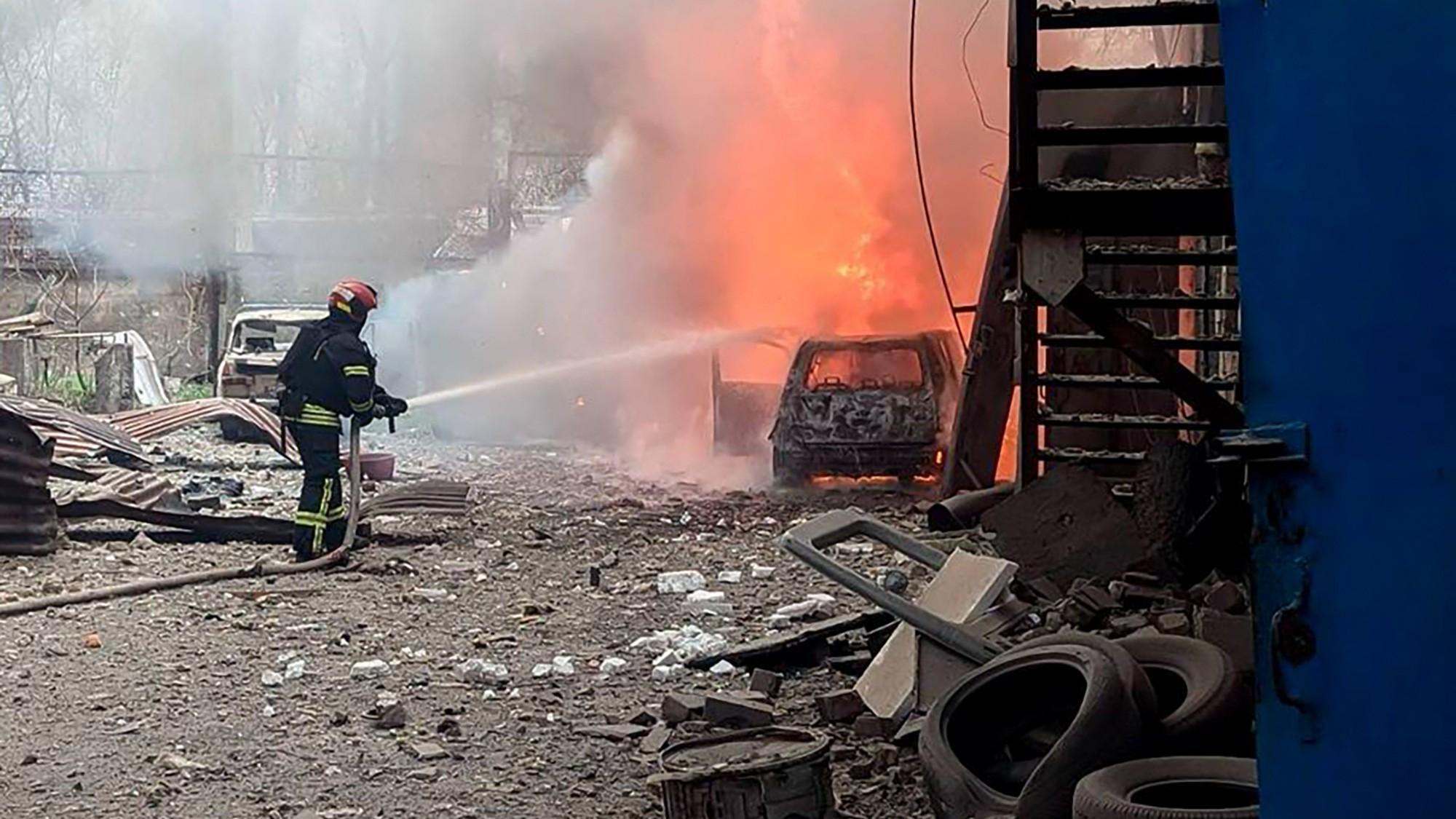Ukraine claims 12 killed, over 50 injured in Russian missile strike