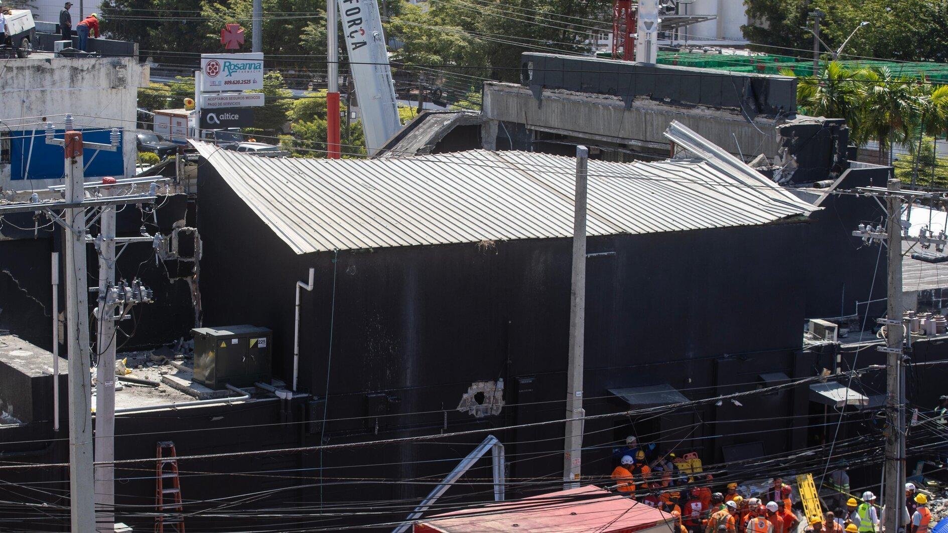 Roof collapse at Dominican club kills more than 180