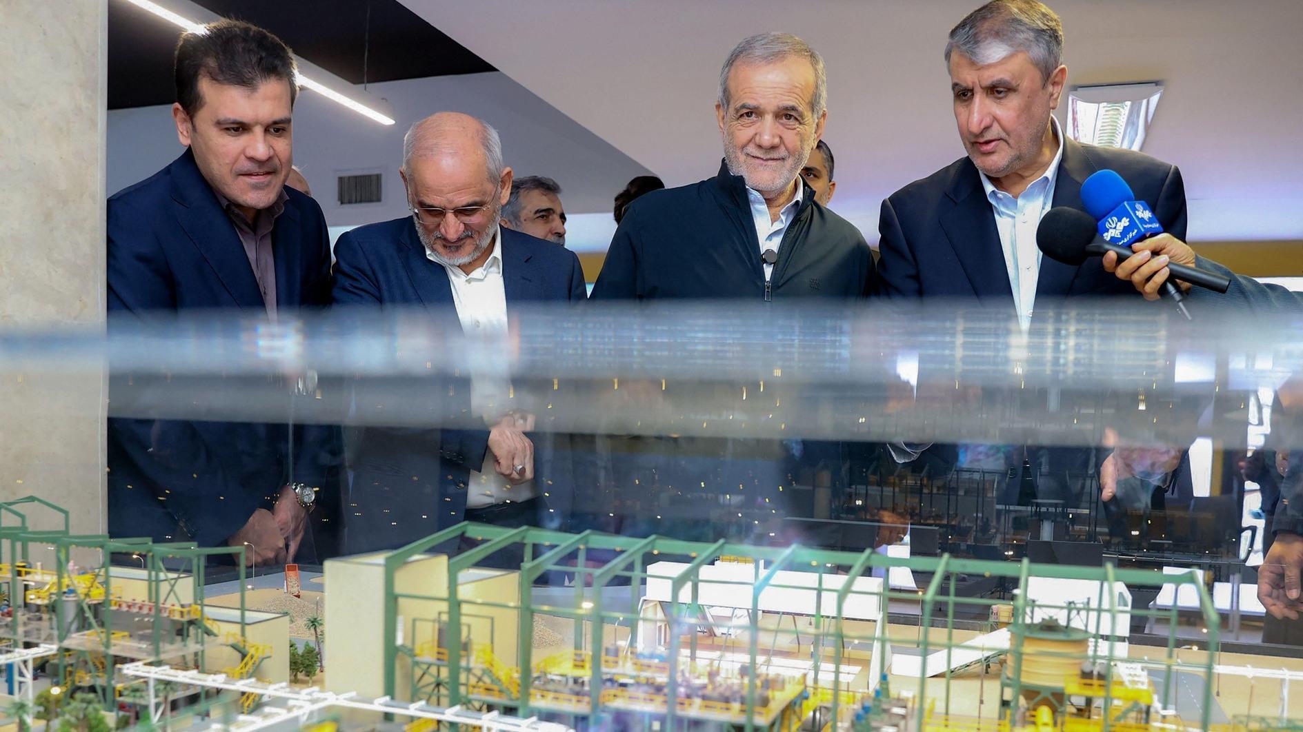 Pezeshkian insists Tehran does not seek a nuclear bomb