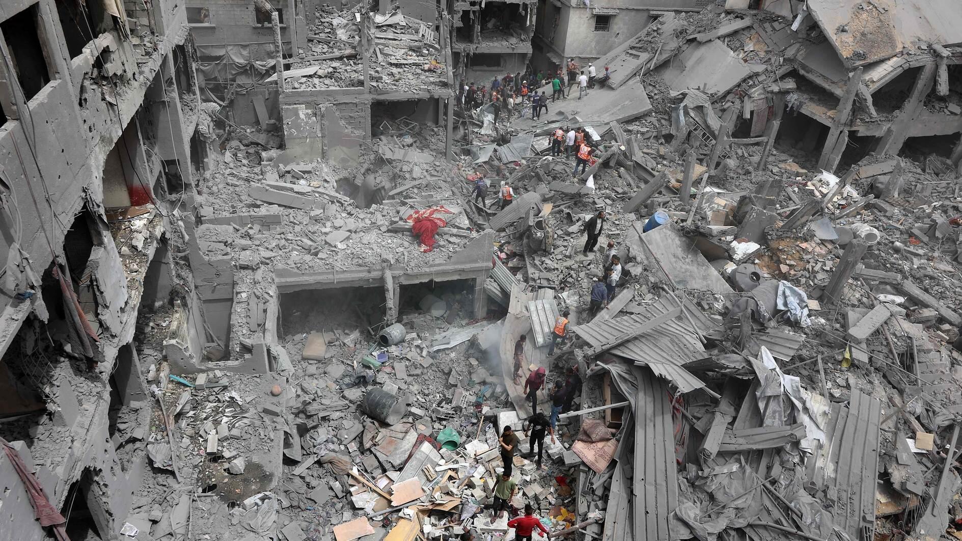Gaza rescuers say 23 killed in Israel strike on residential block