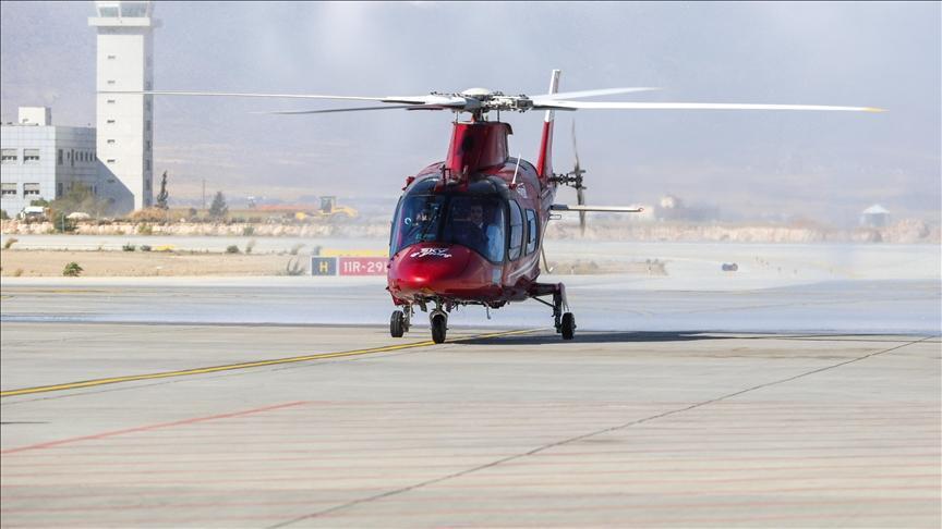 Helicopter taxi services launched between Türkiye, Turkish Cyprus
