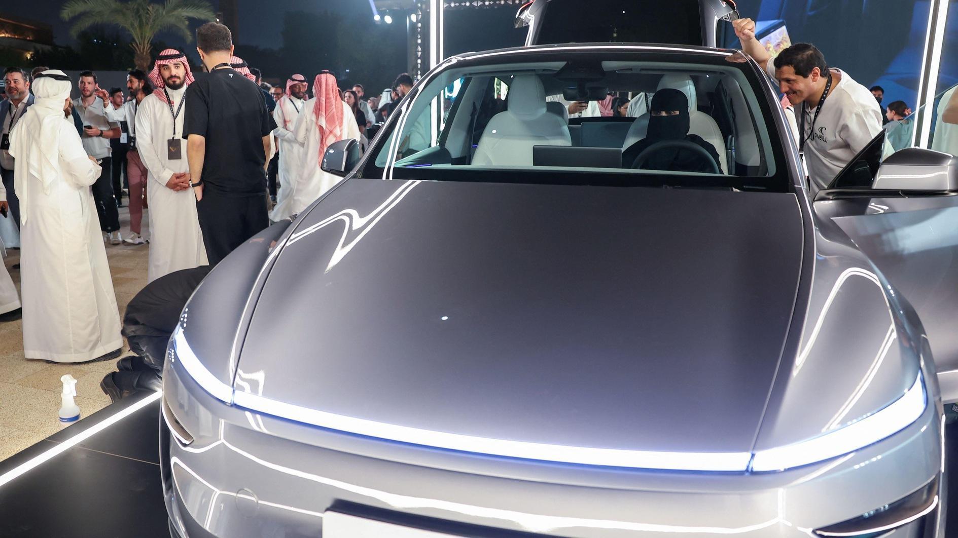 Tesla opens first showroom in oil-rich Saudi Arabia