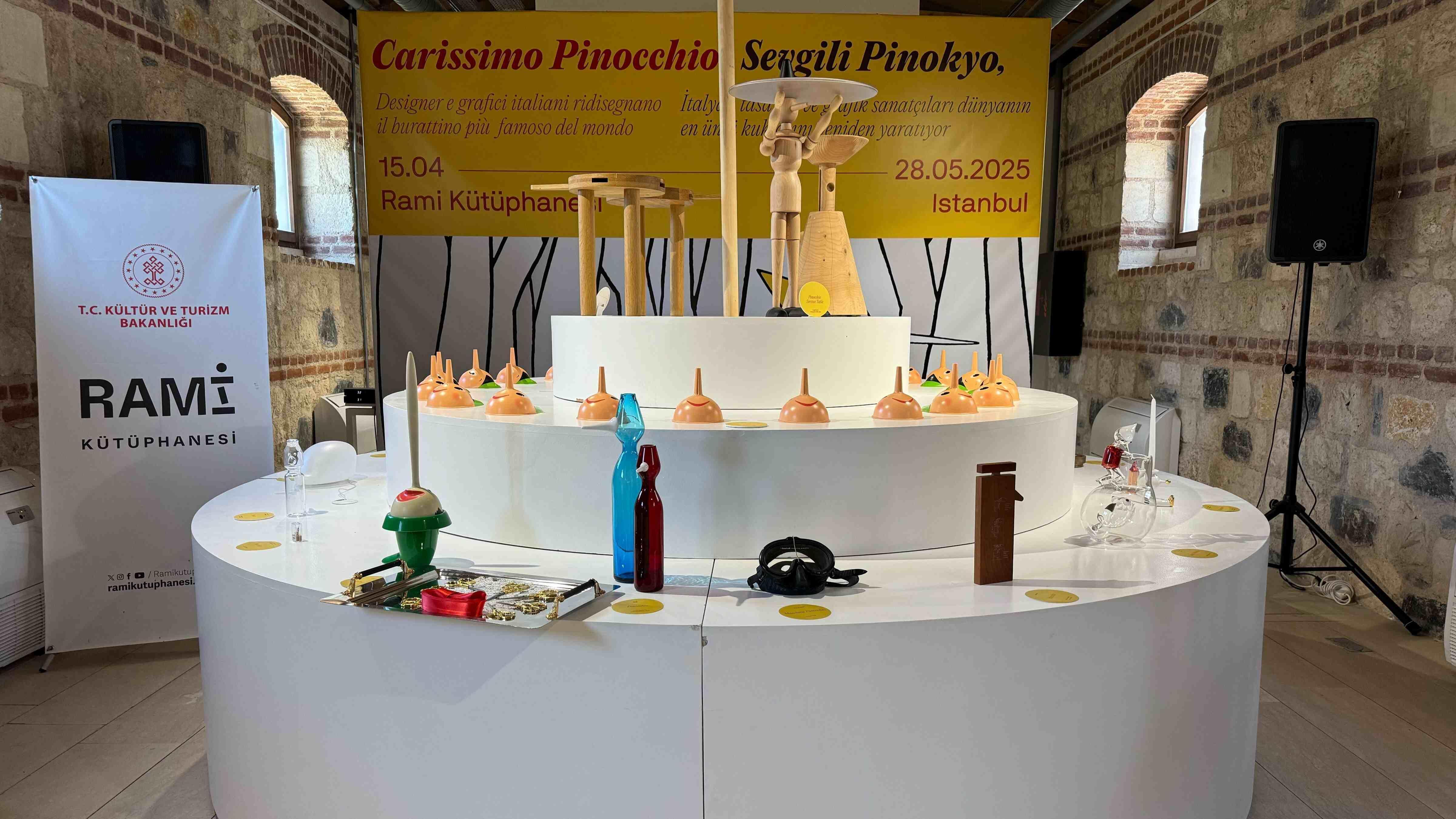 Pinocchio exhibition opens at Rami Library