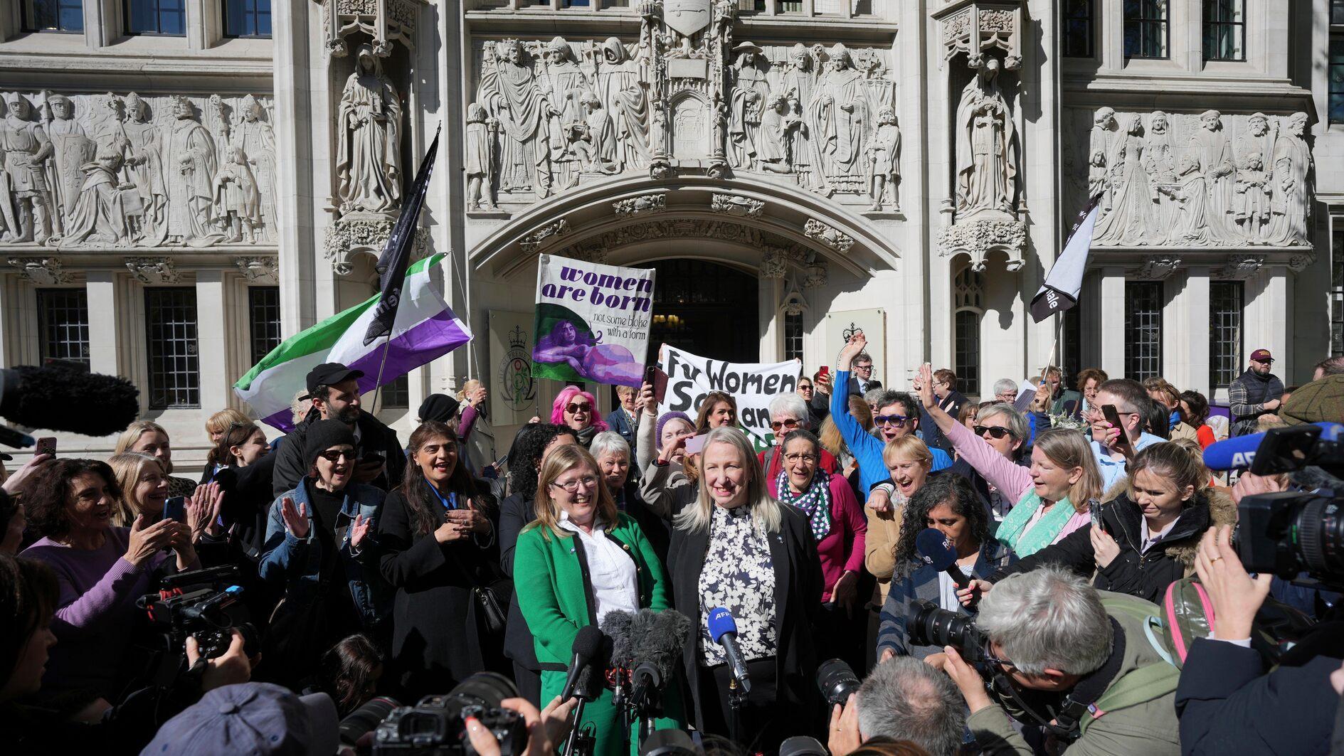 UK top court rules definition of woman based on sex at birth
