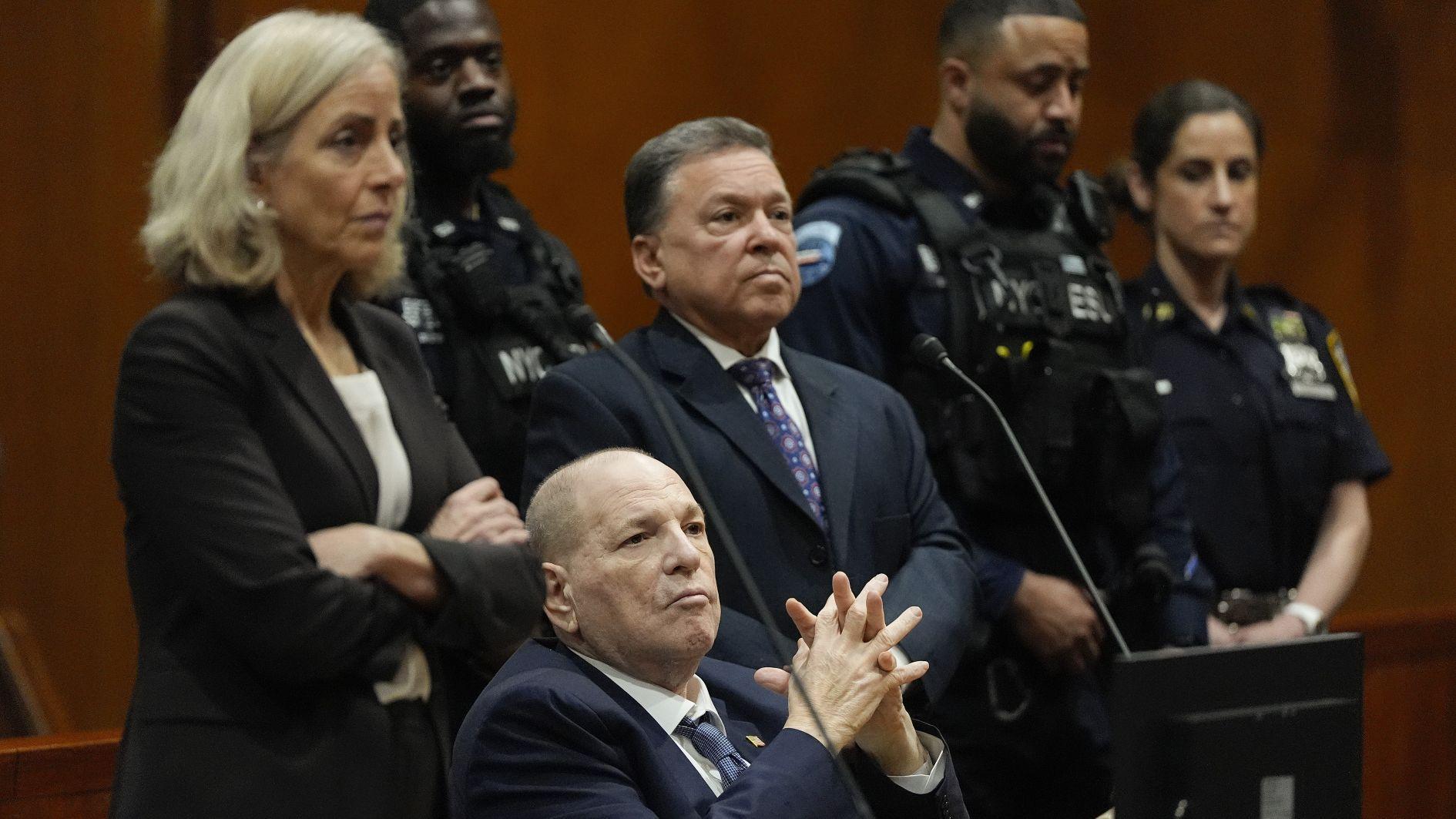 Weinstein asks to sleep in hospital, citing prison mistreatment
