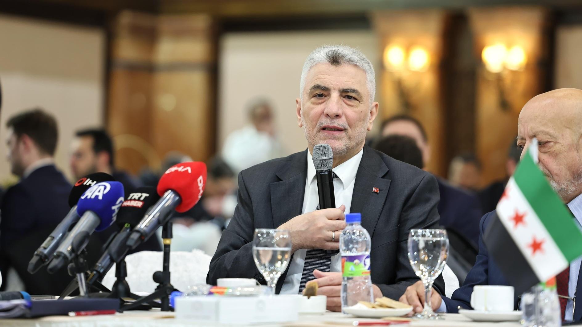 Türkiye to support Syria in infrastructure, capacity-building: Trade minister