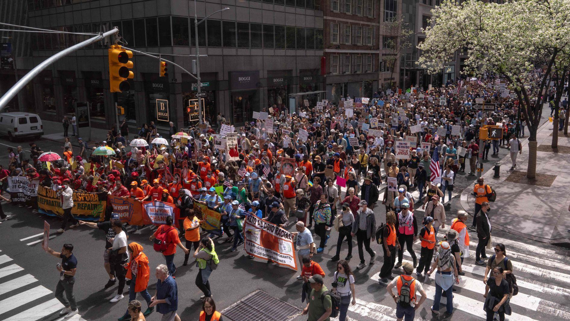 Fresh anti-Trump protests hit many major US cities