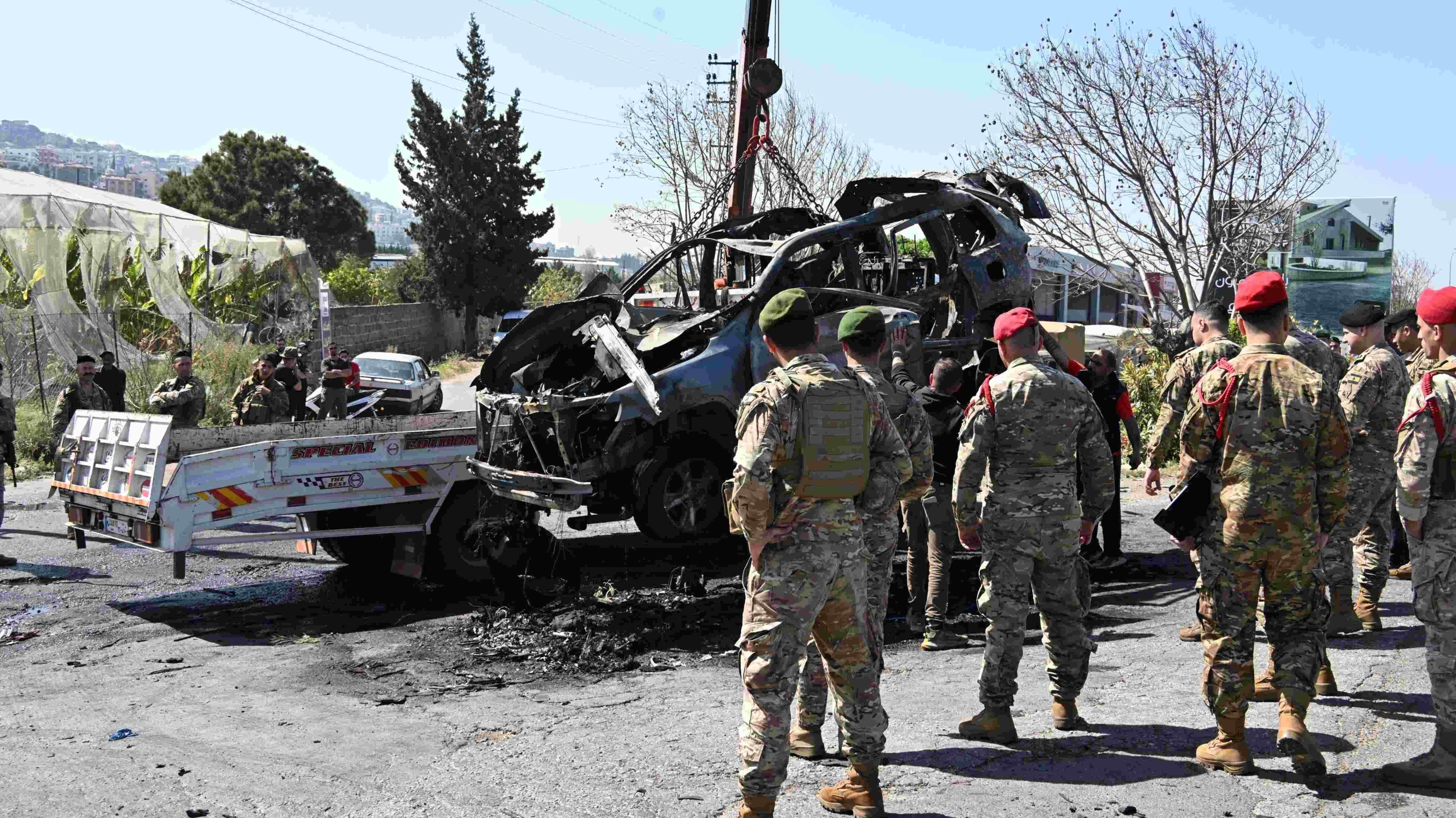 Lebanon detains people it says were planning rocket attacks on Israel