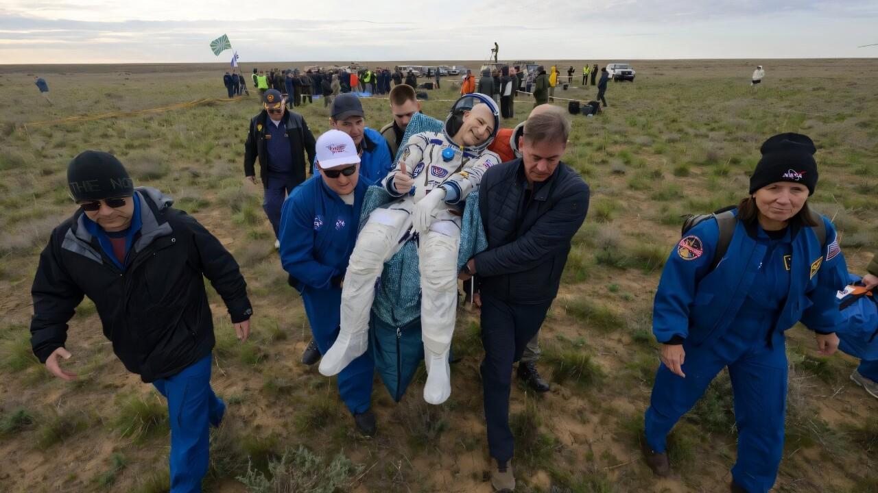 NASAs oldest active astronaut returns to Earth on 70th birthday