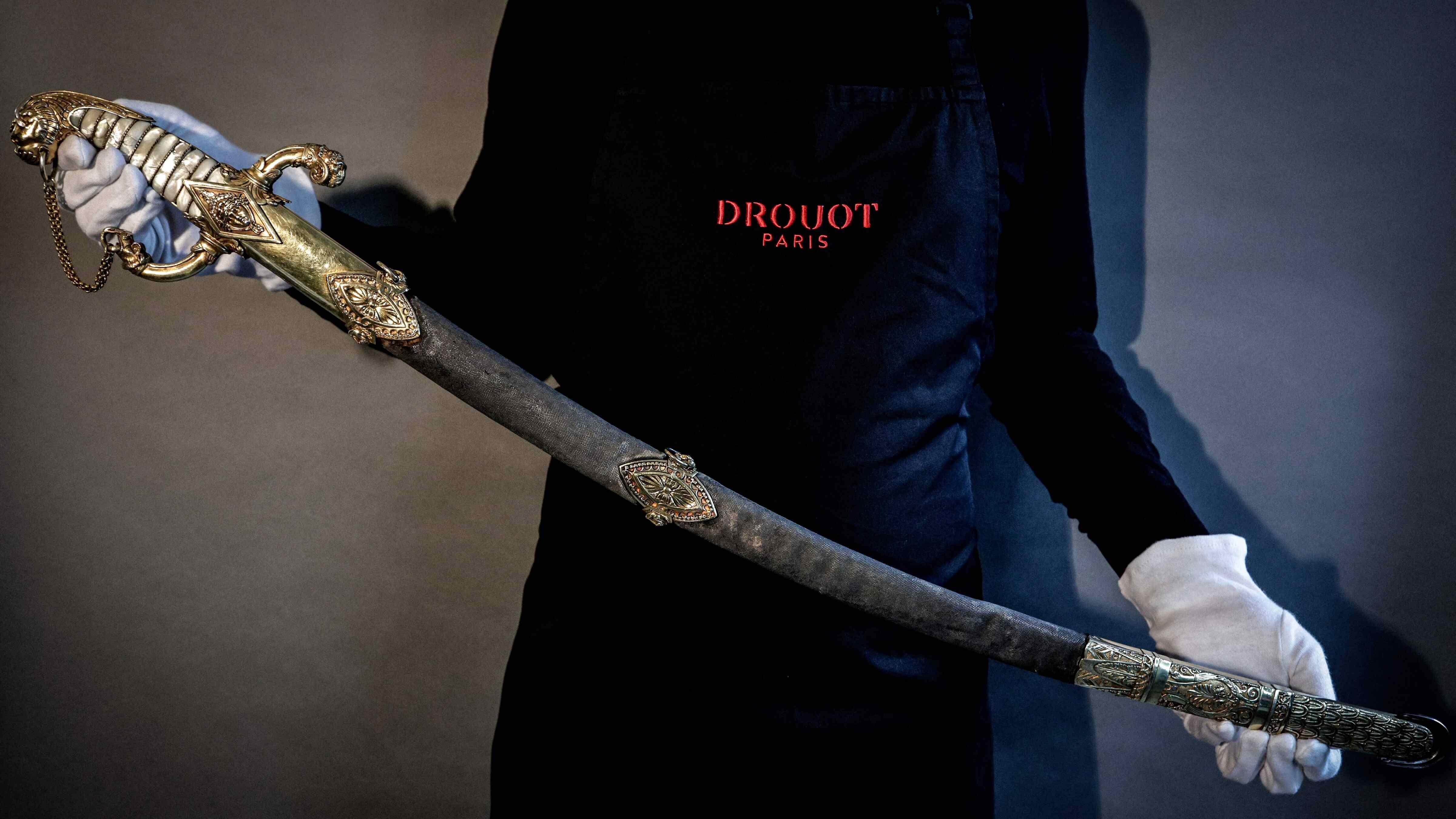 Napoleons sword to be sold at auction in Paris