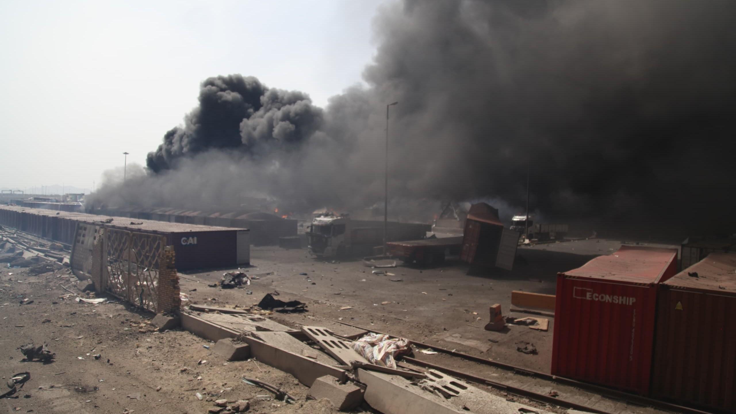 Fires rage 2 days after Iran port blast killed 70