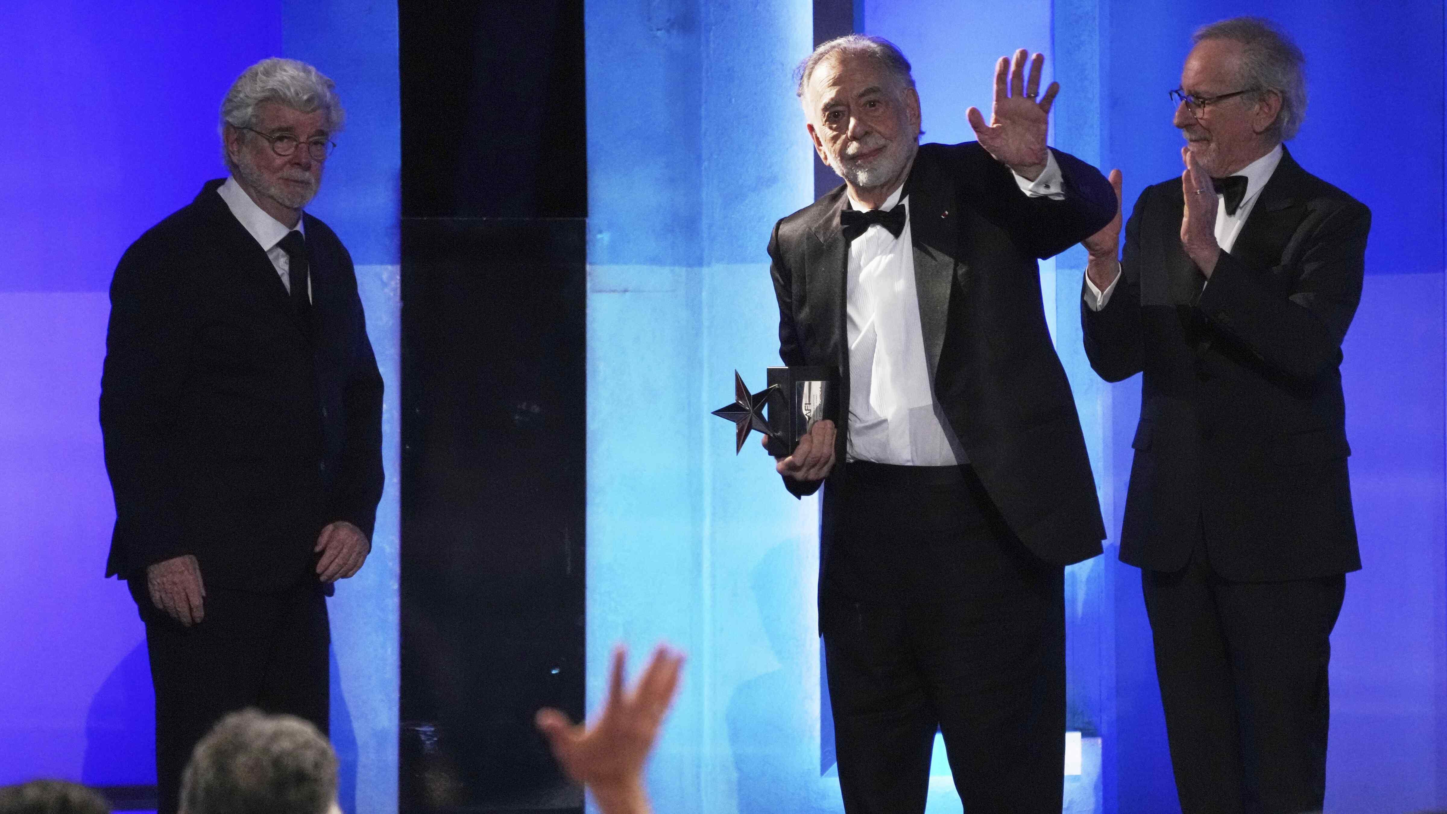 Godfather director Coppola bags lifetime achievement award