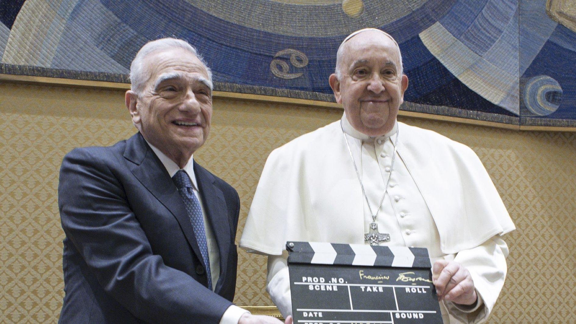 Martin Scorsese to produce film with Pope Francis