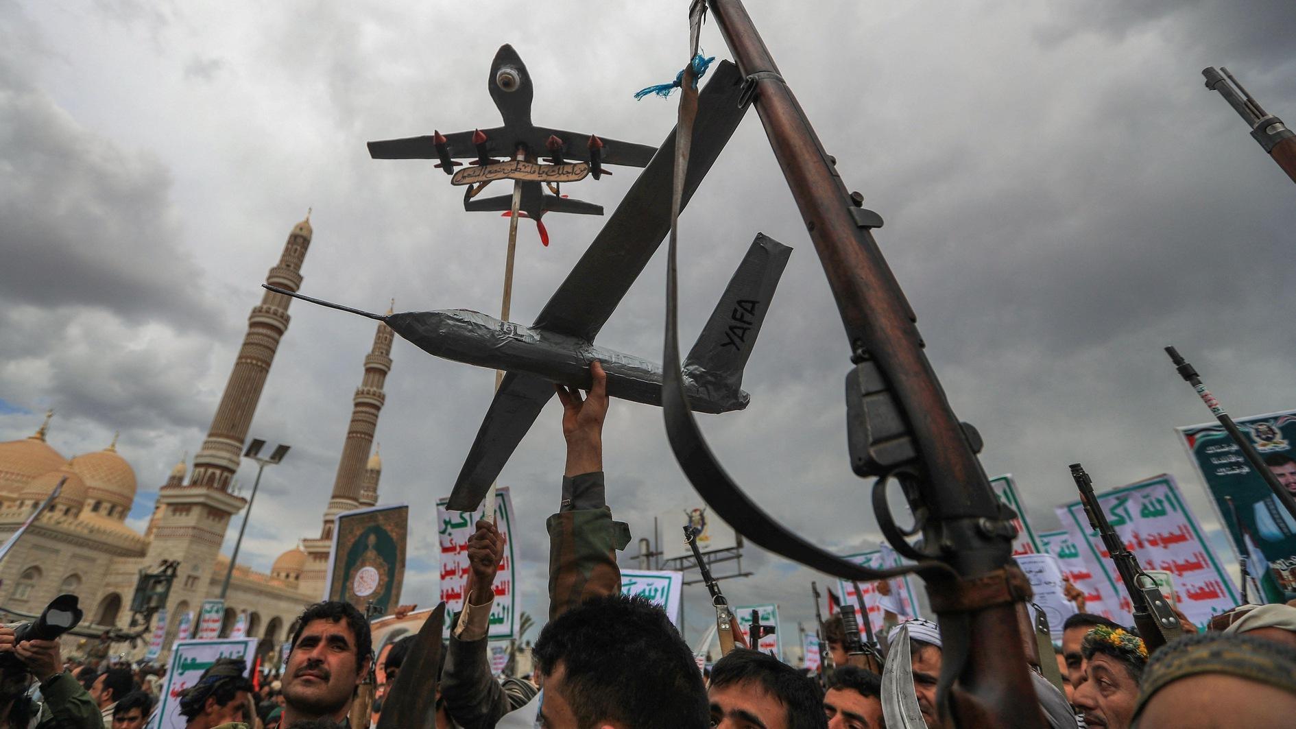 Houthis report US strikes after Israel vows revenge for airport attack